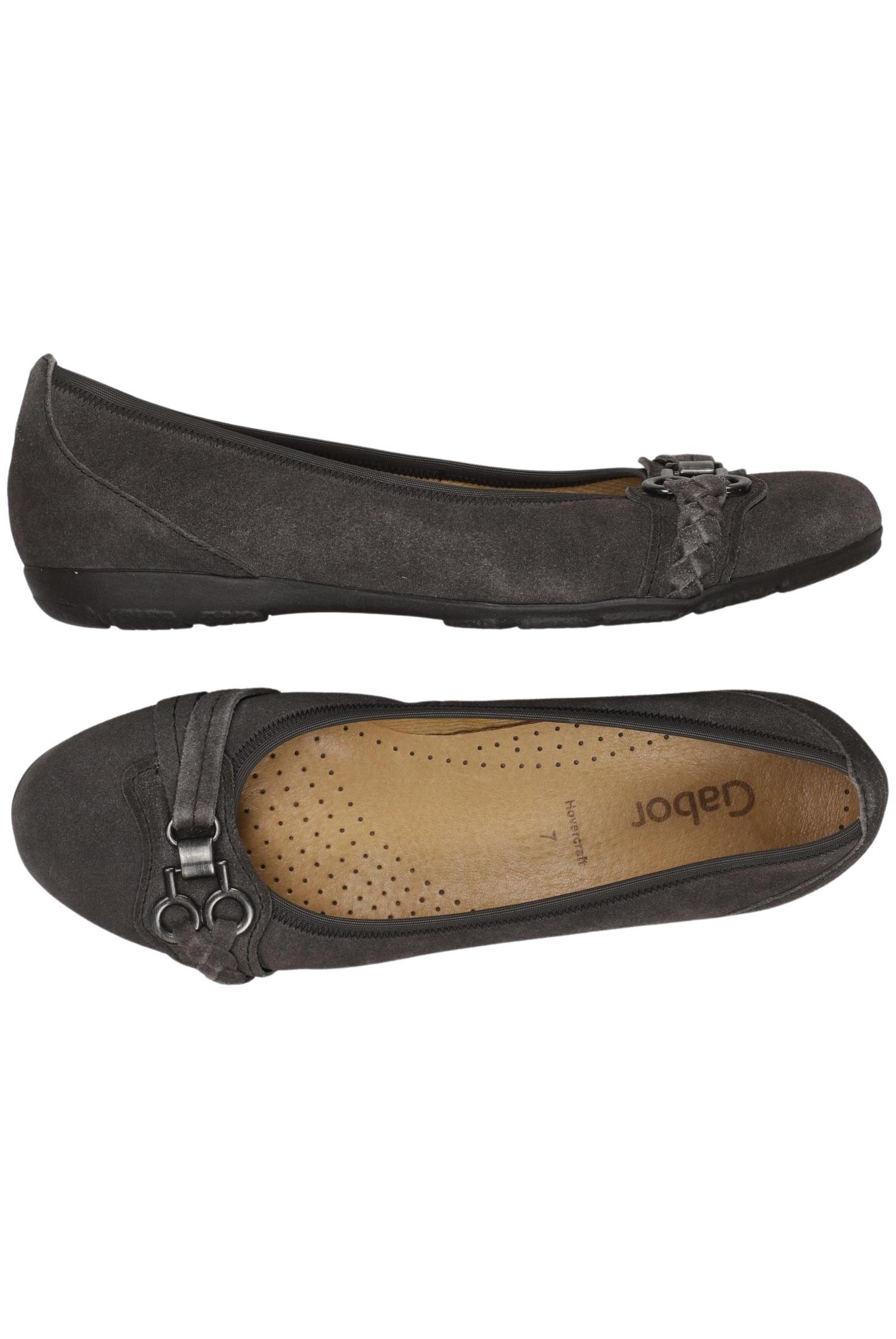 

Gabor Damen Ballerinas, grau, Gr. 7