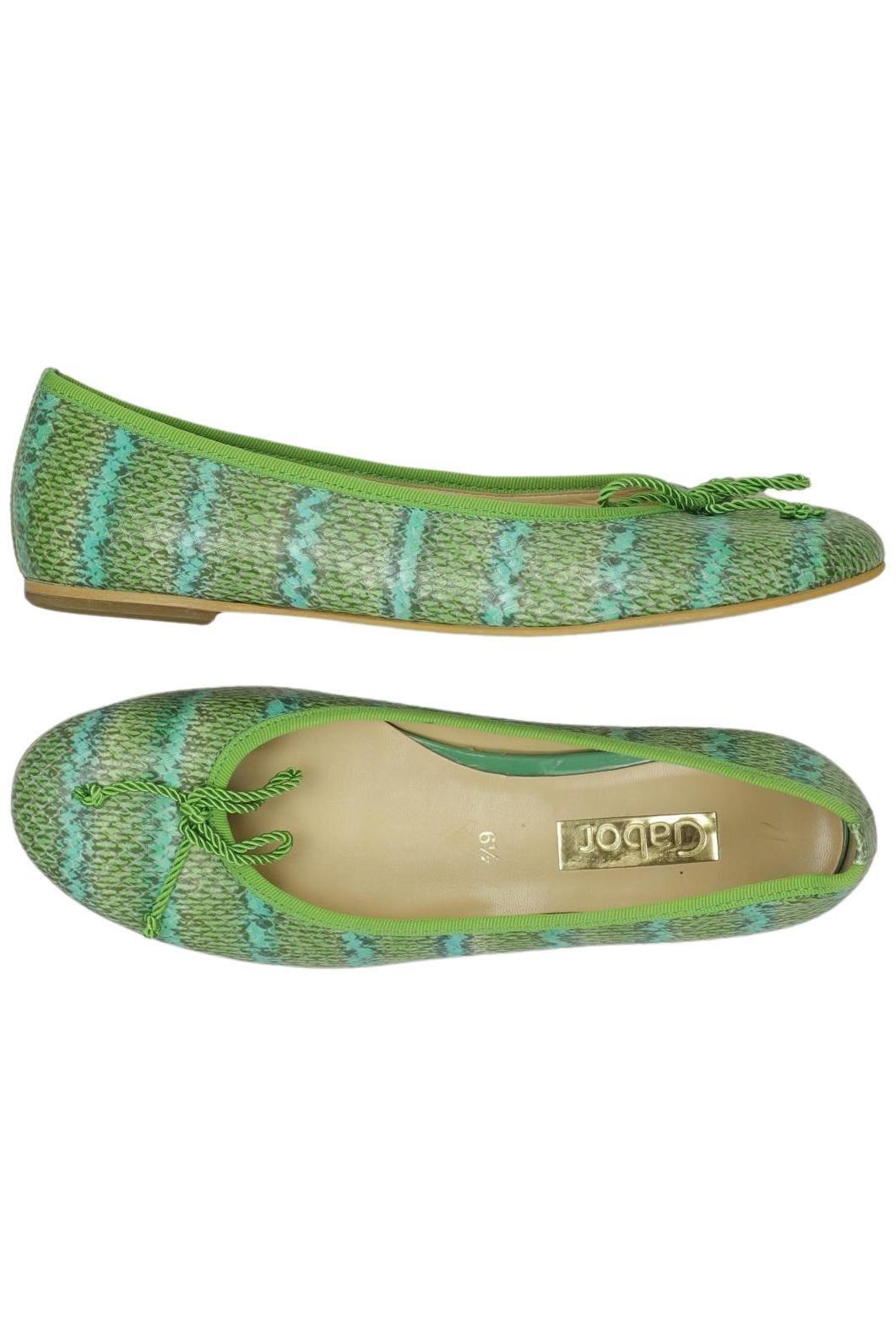 

Gabor Damen Ballerinas, grün, Gr. 6.5