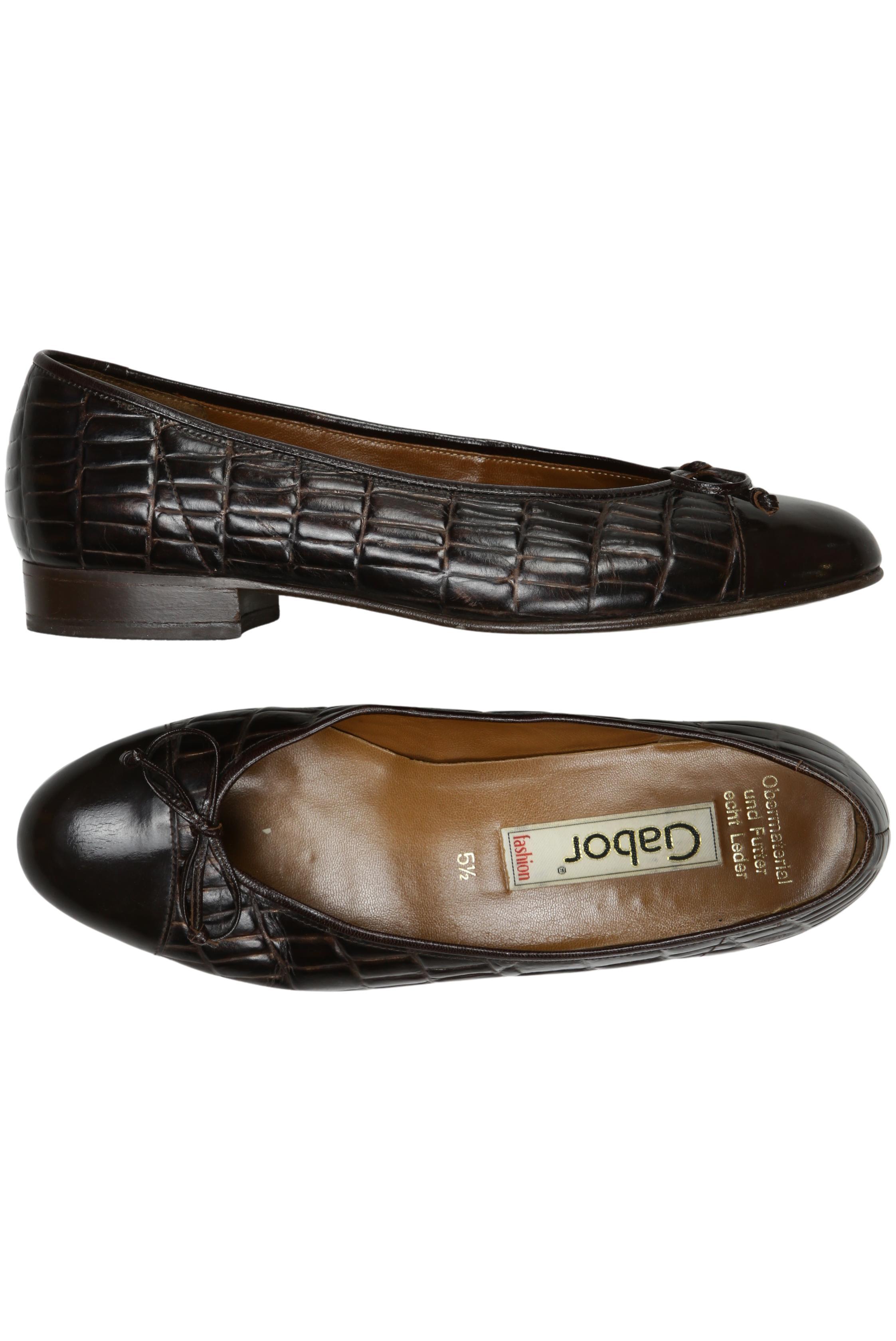 

Gabor Damen Ballerinas, braun, Gr. 5.5