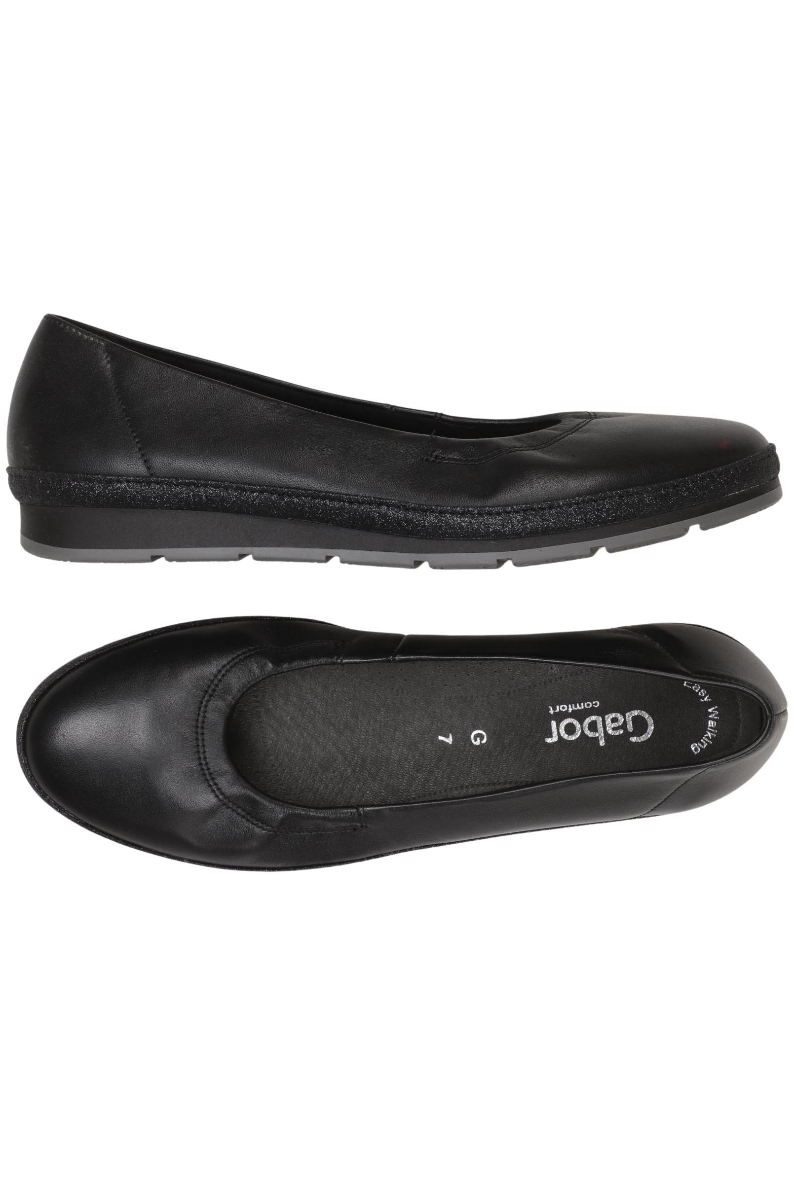 

Gabor Damen Ballerinas, schwarz, Gr. 7