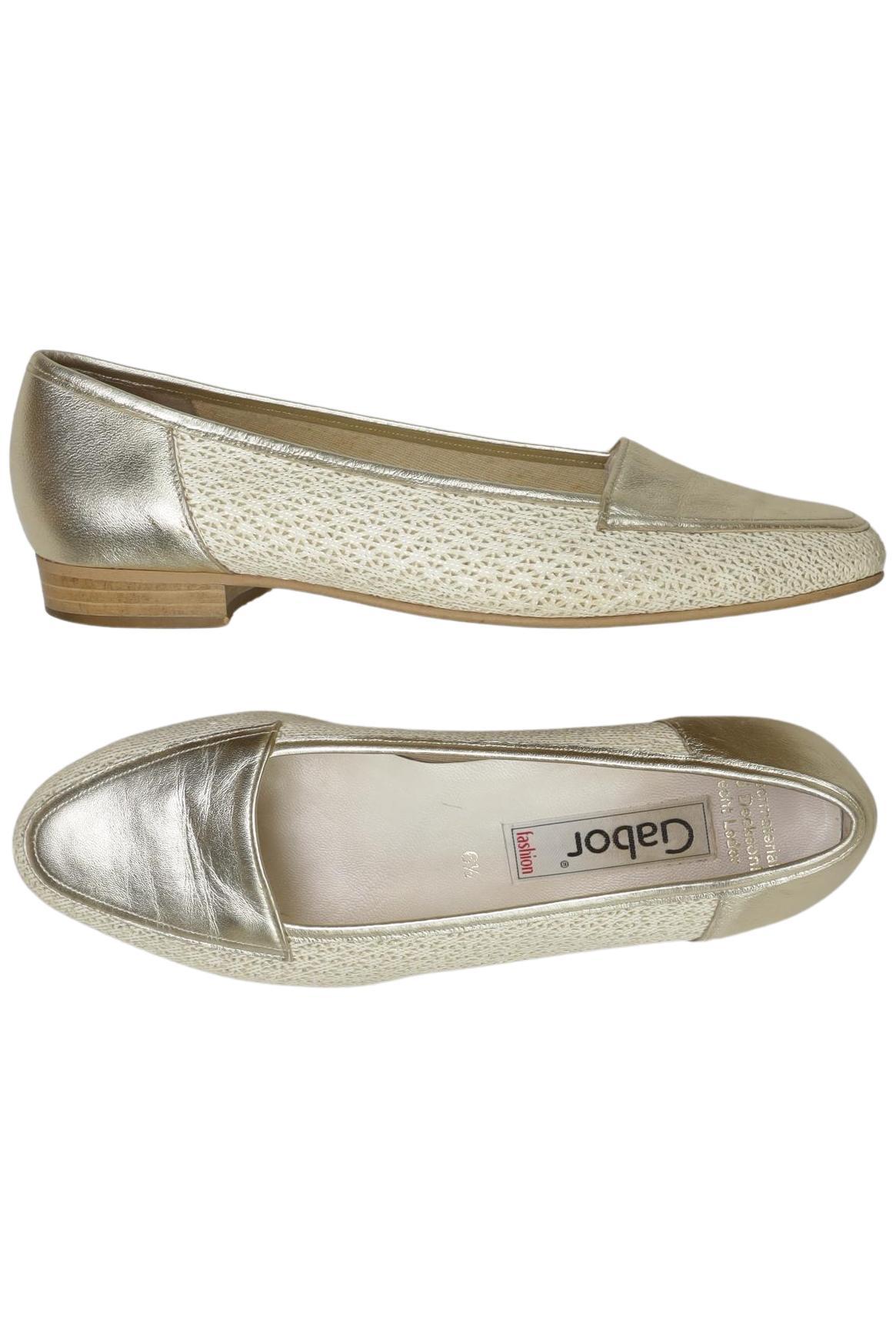 

Gabor Damen Ballerinas, cremeweiß, Gr. 6.5