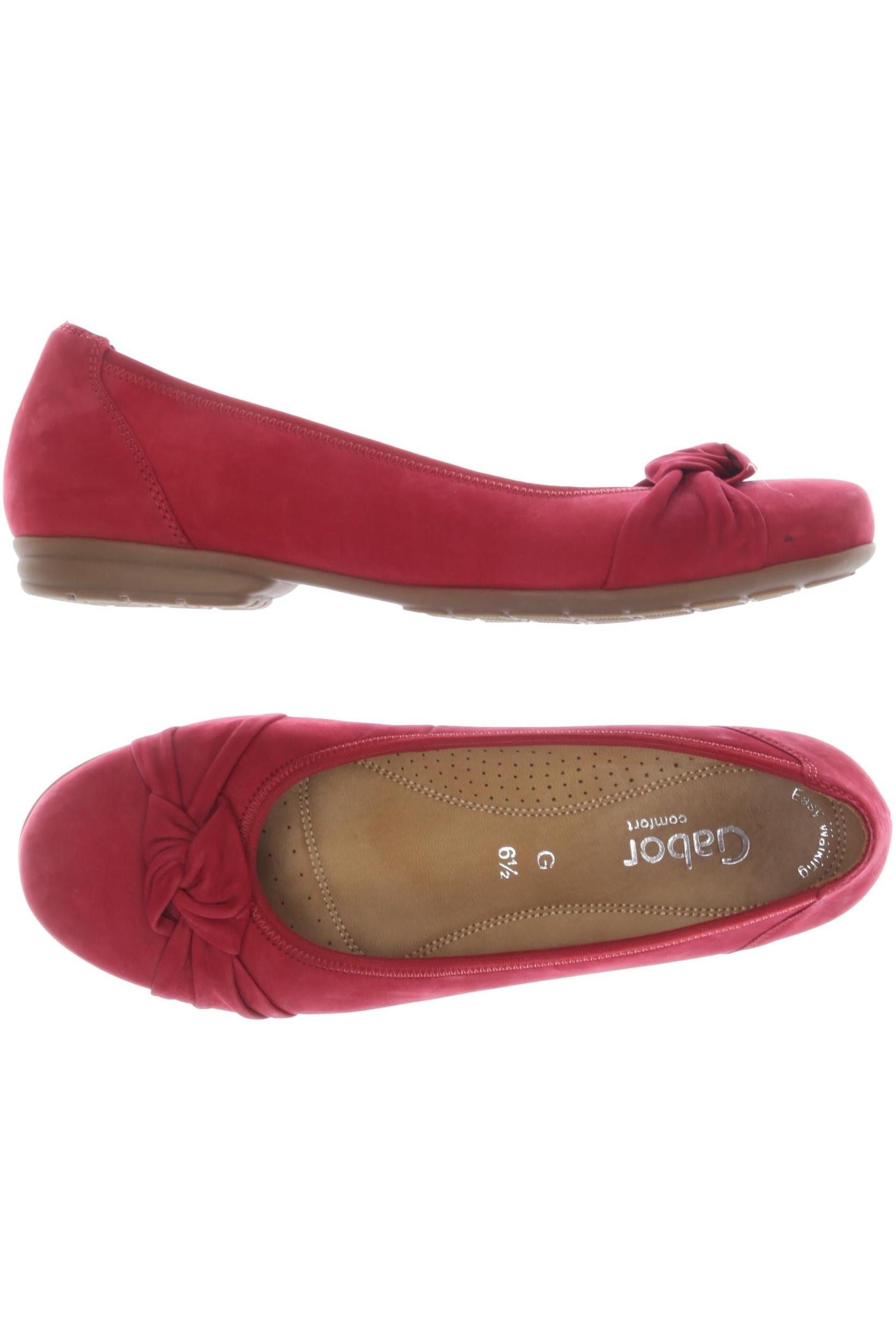 

Gabor Damen Ballerinas, rot, Gr. 6.5