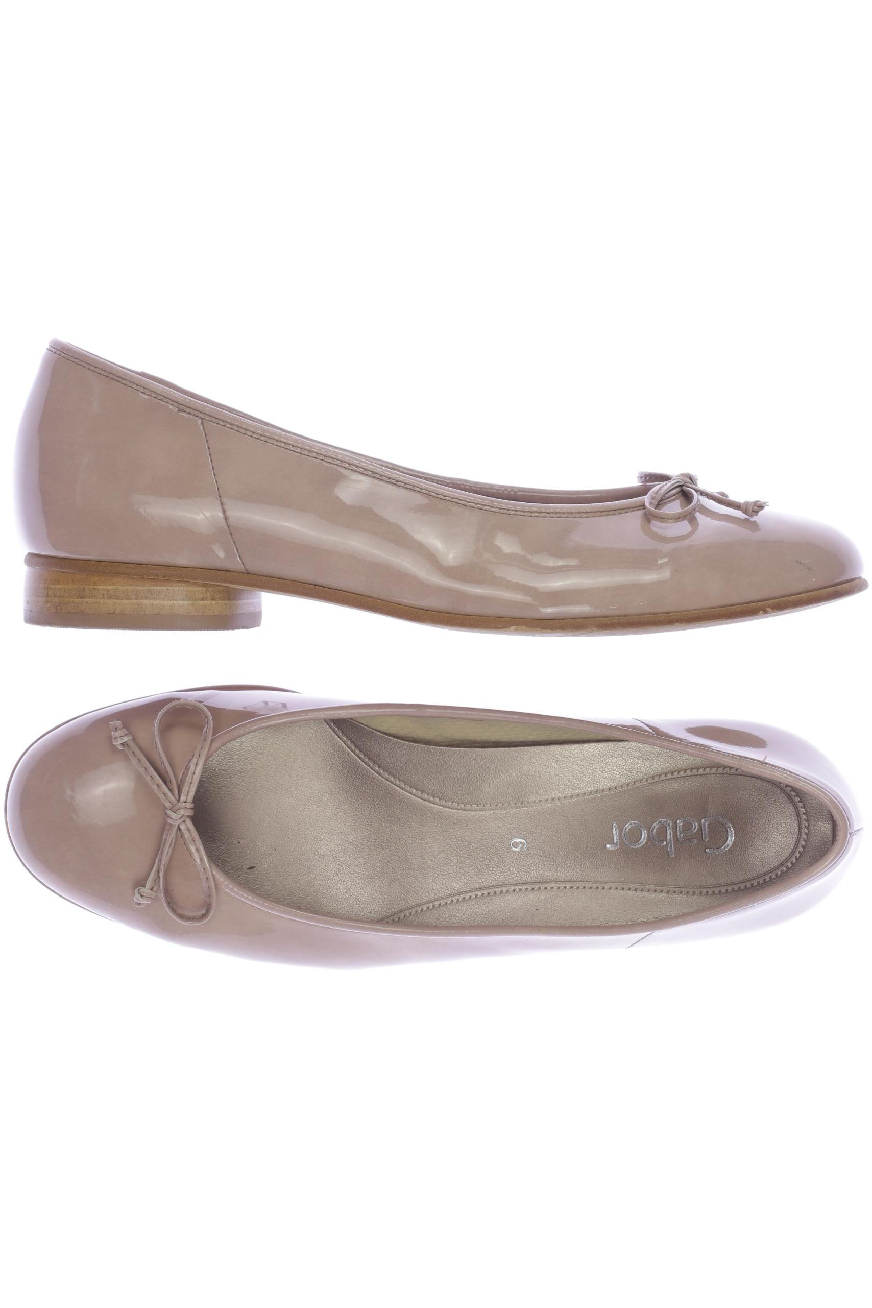 

Gabor Damen Ballerinas, beige, Gr. 6