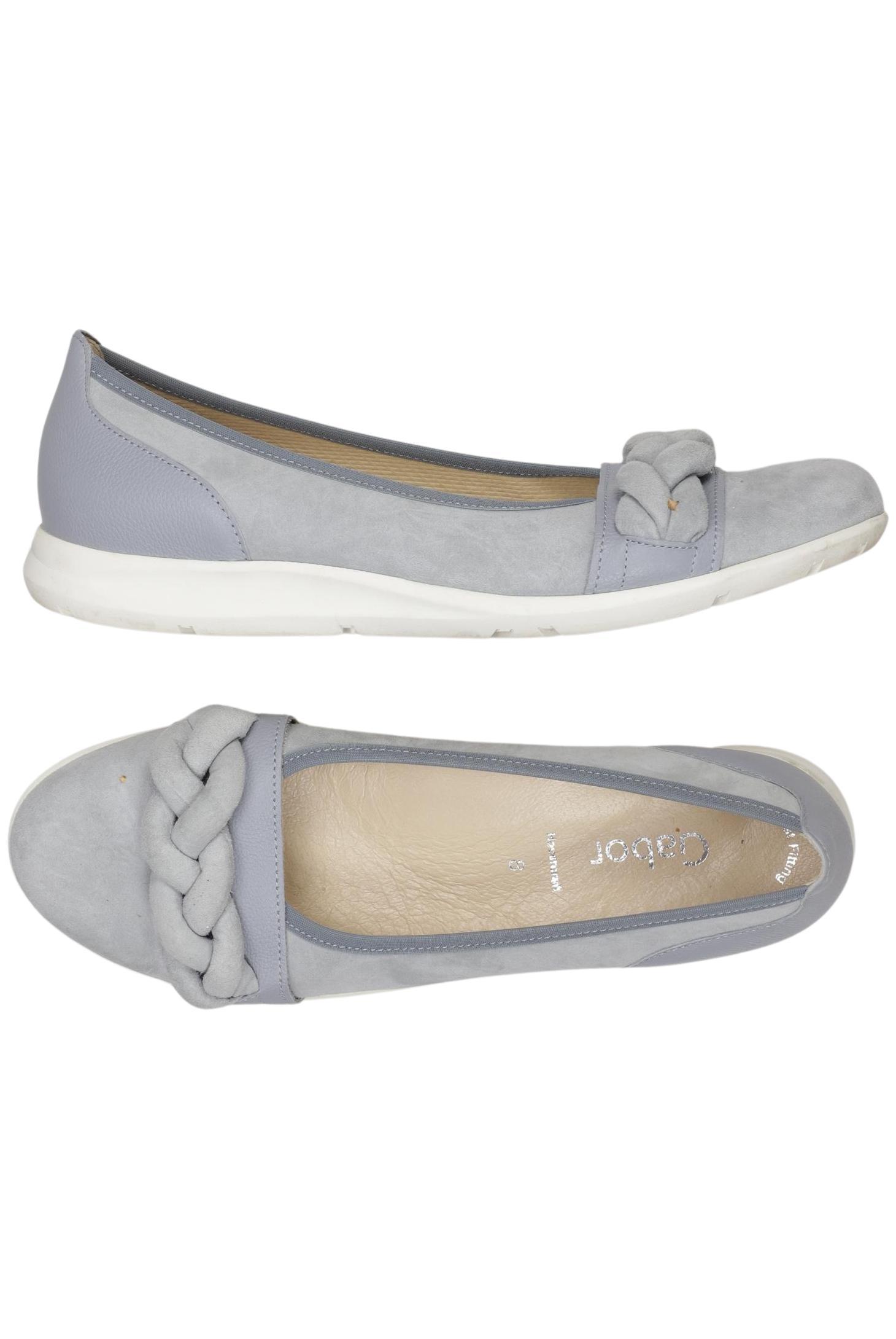 

Gabor Damen Ballerinas, hellblau, Gr. 8