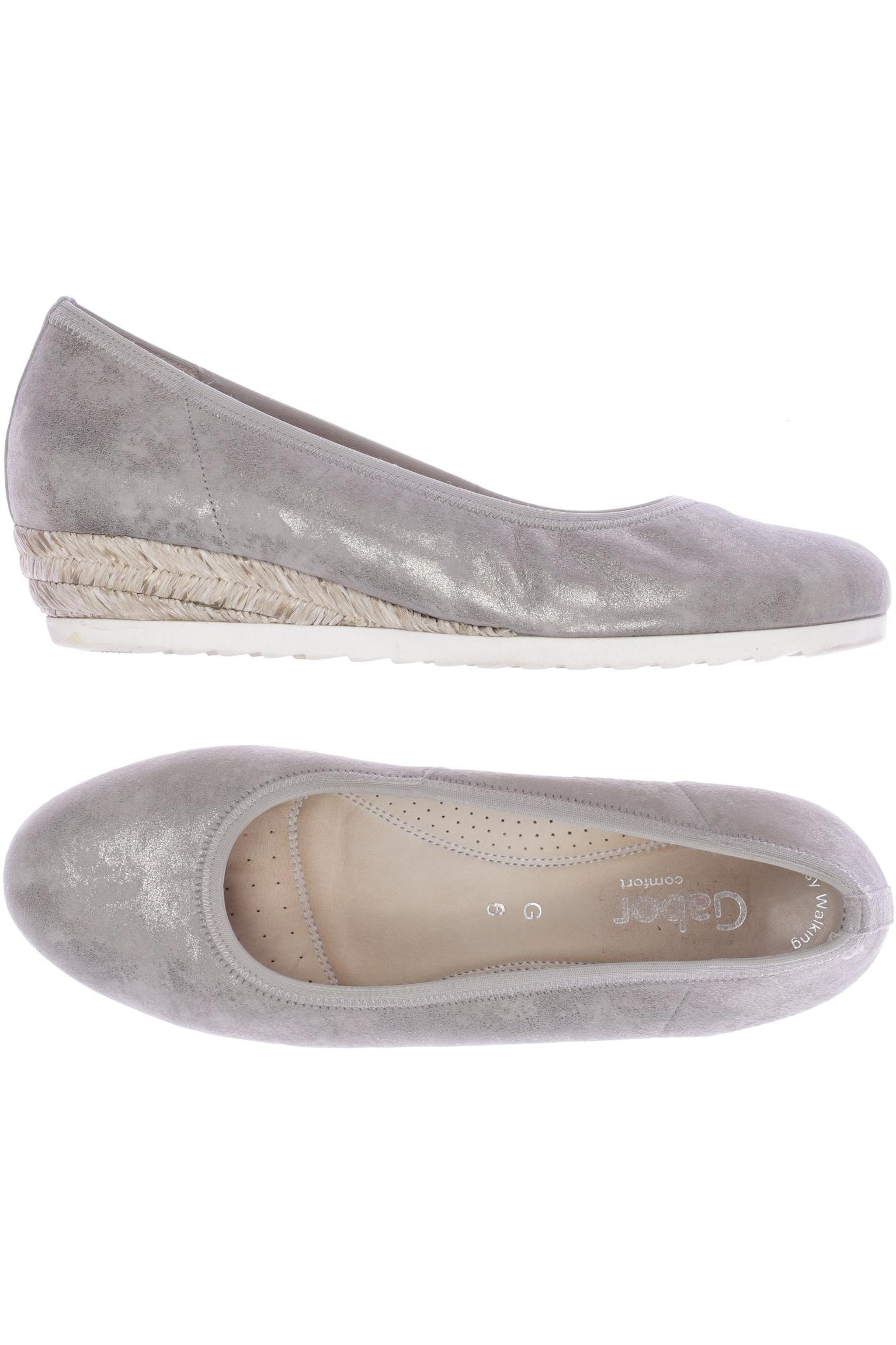 

Gabor Damen Ballerinas, grau, Gr. 6