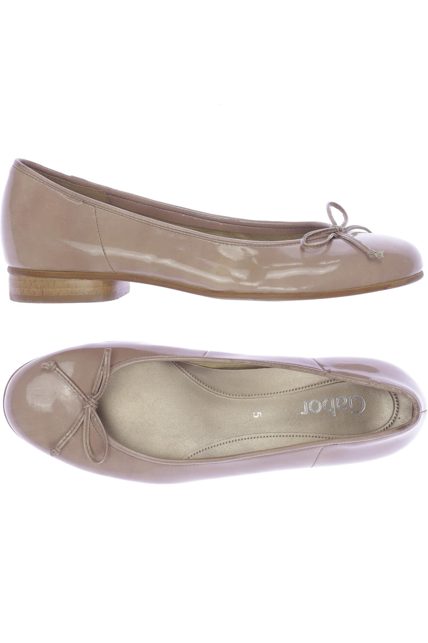 

Gabor Damen Ballerinas, beige, Gr. 5