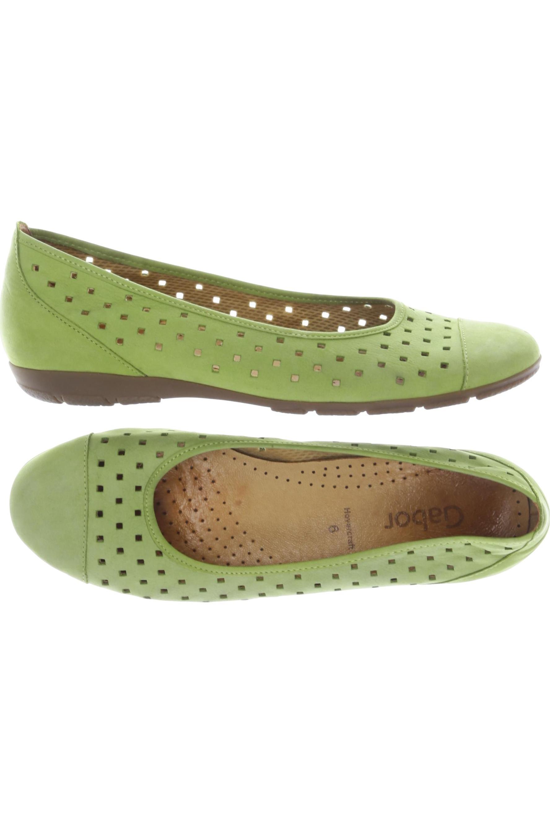 

Gabor Damen Ballerinas, grün, Gr. 6