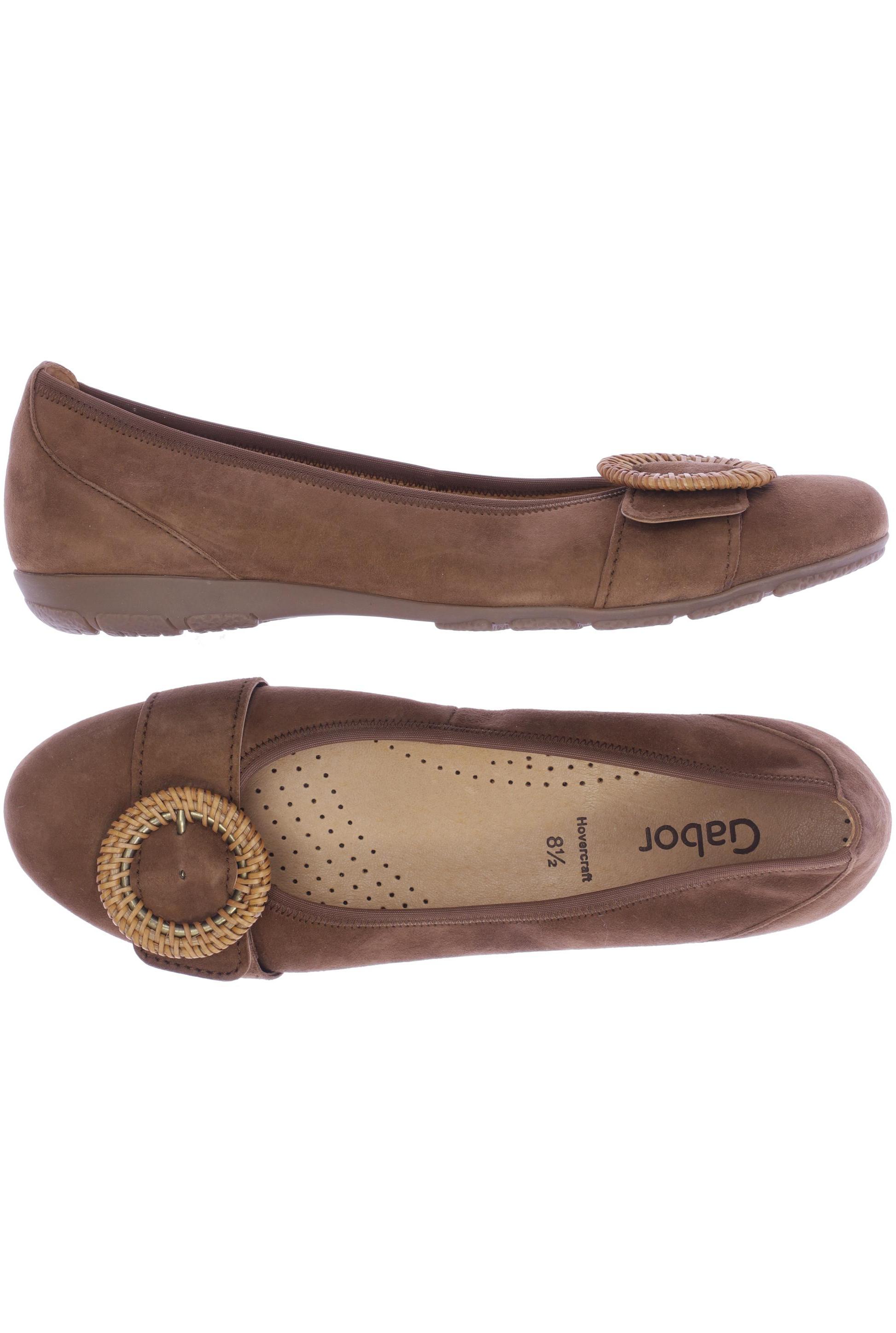 

Gabor Damen Ballerinas, braun, Gr. 8.5