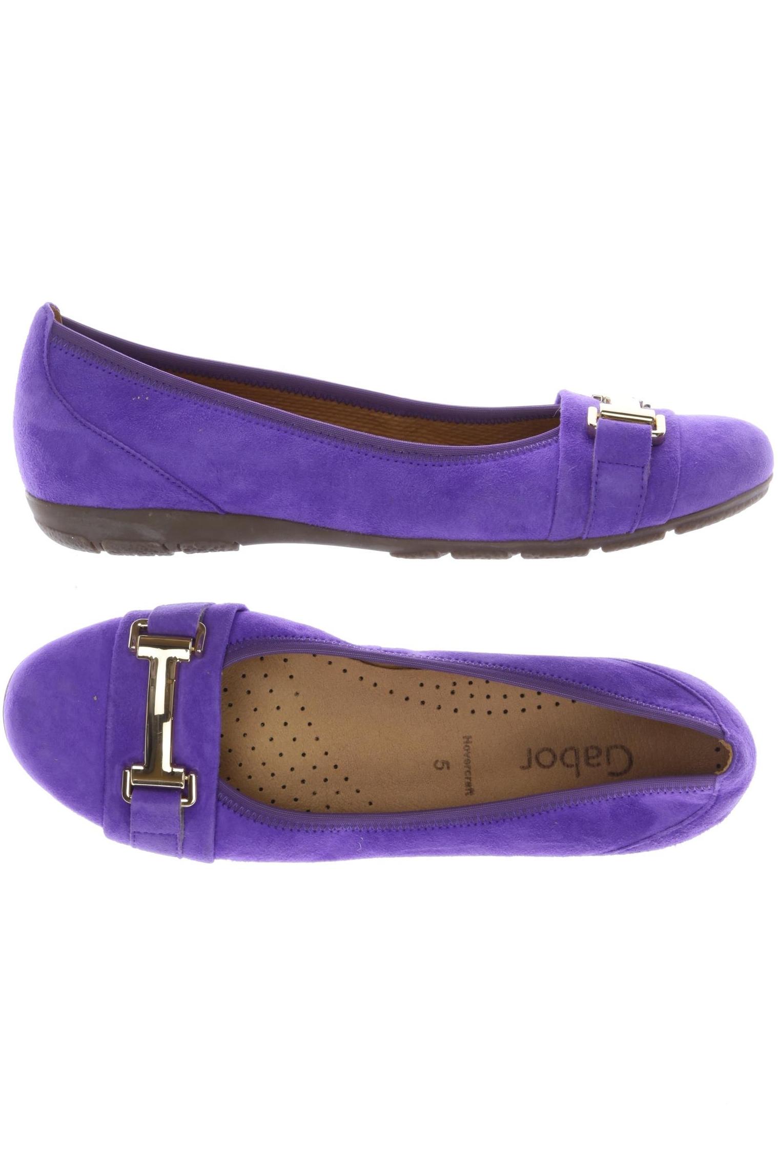 

Gabor Damen Ballerinas, flieder, Gr. 5
