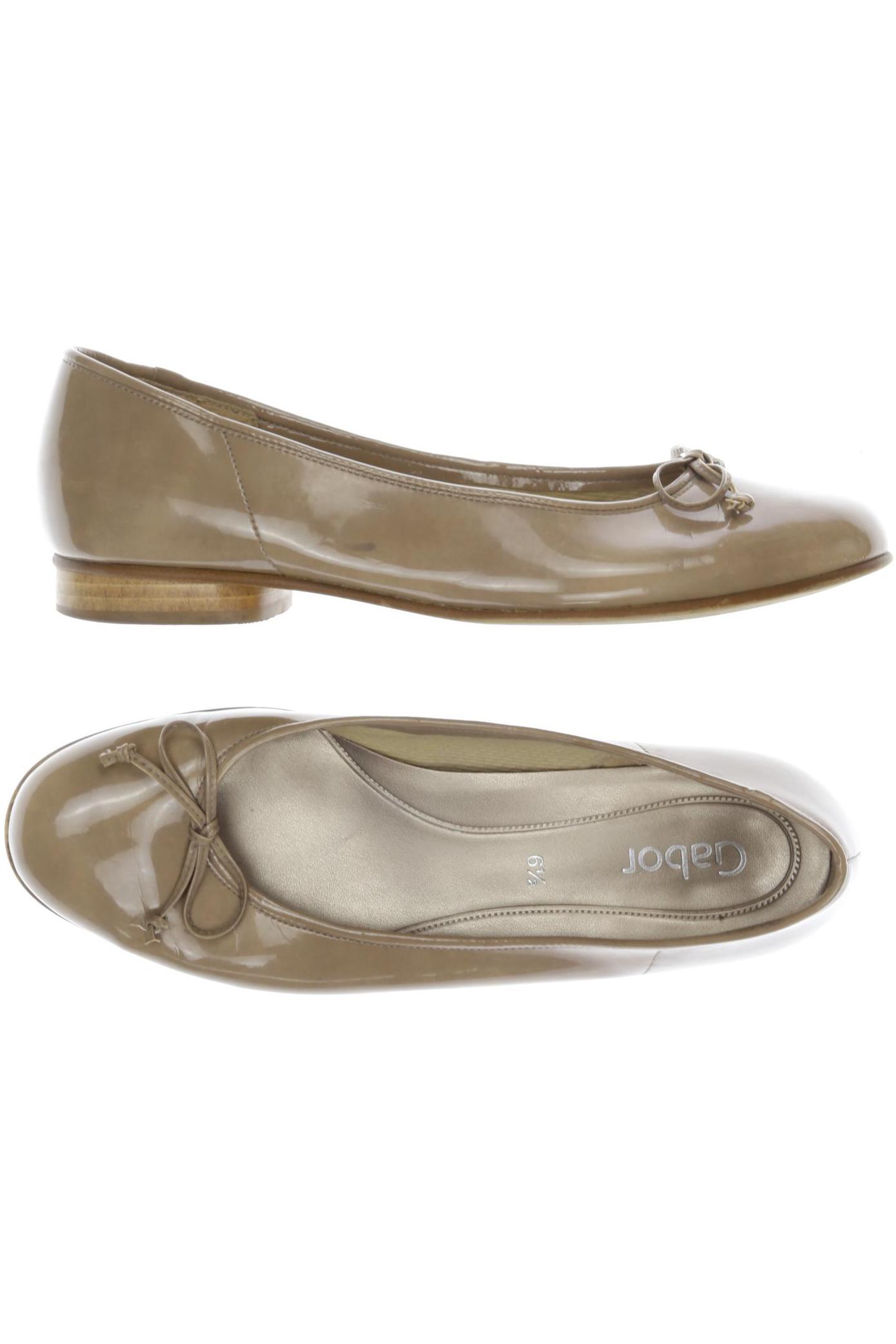 

Gabor Damen Ballerinas, beige, Gr. 6.5