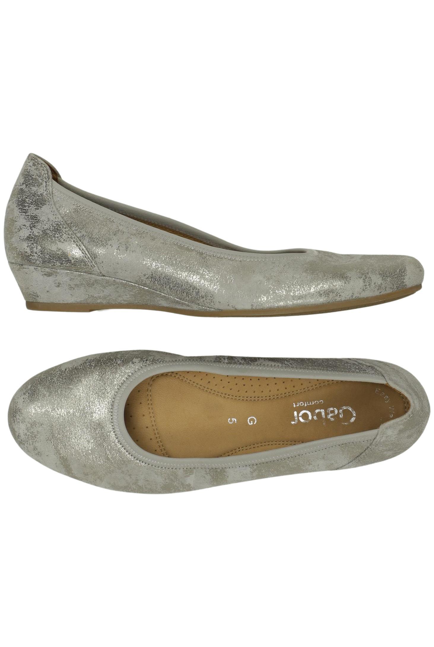 

Gabor Damen Ballerinas, silber, Gr. 5