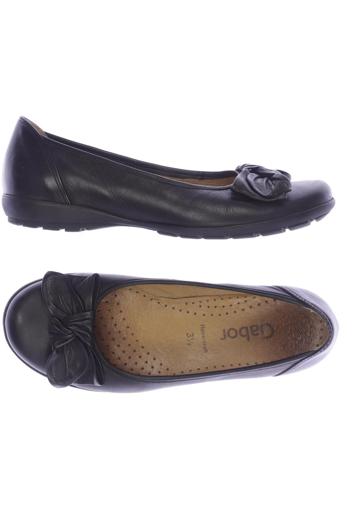 

Gabor Damen Ballerinas, schwarz, Gr. 3.5