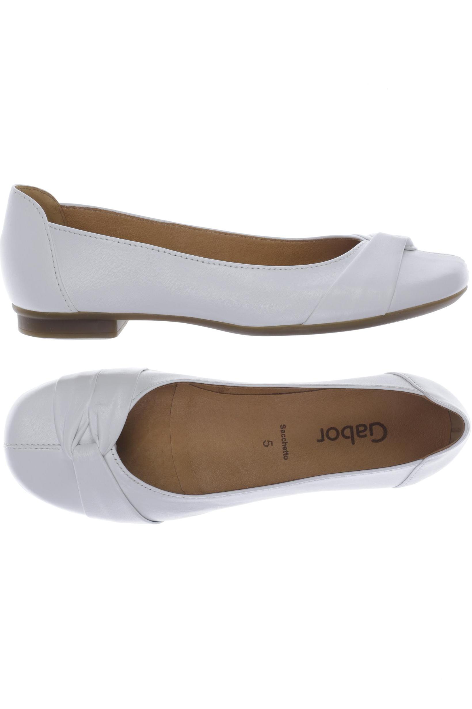 

Gabor Damen Ballerinas, weiß