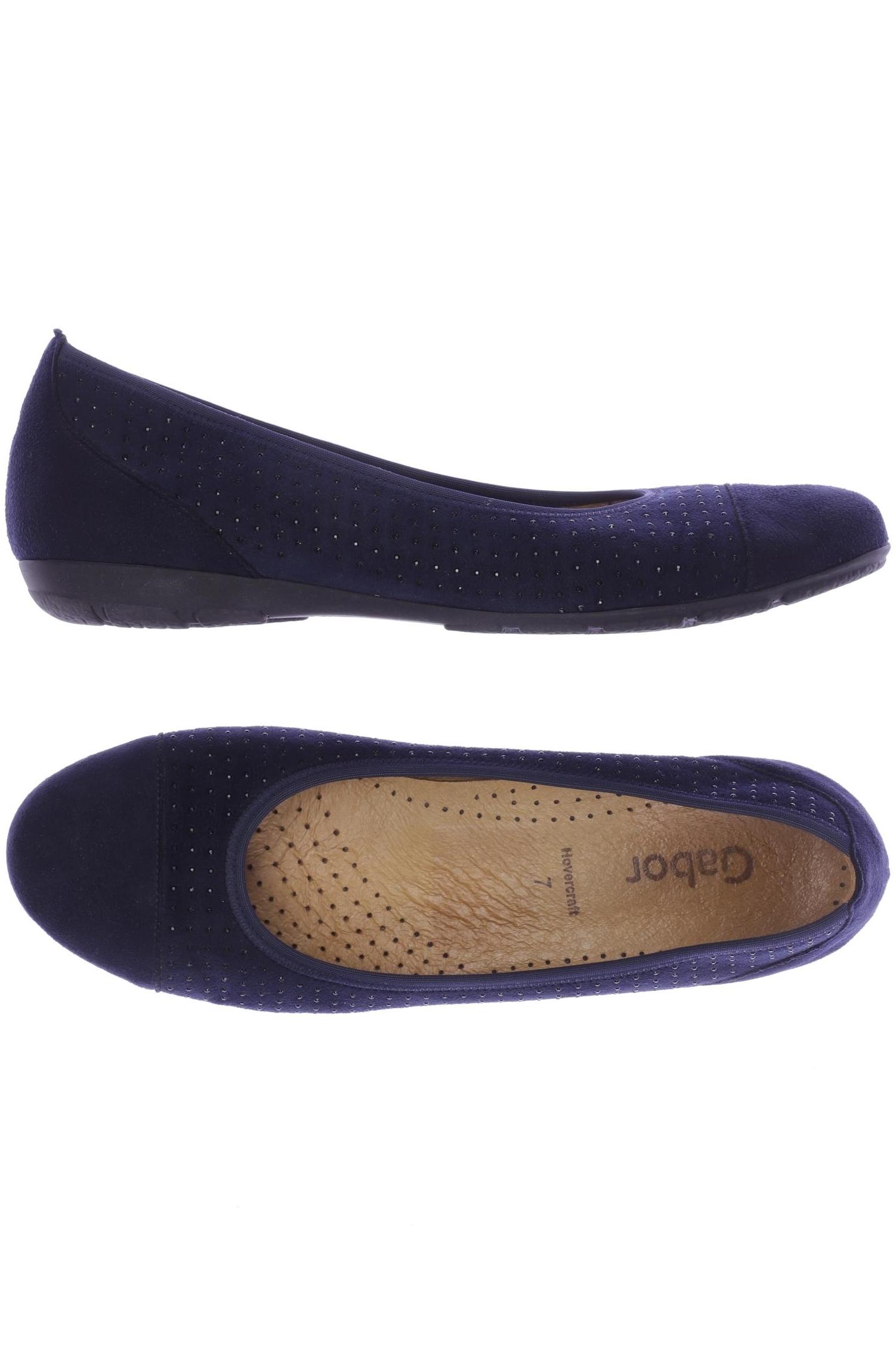 

Gabor Damen Ballerinas, marineblau, Gr. 7