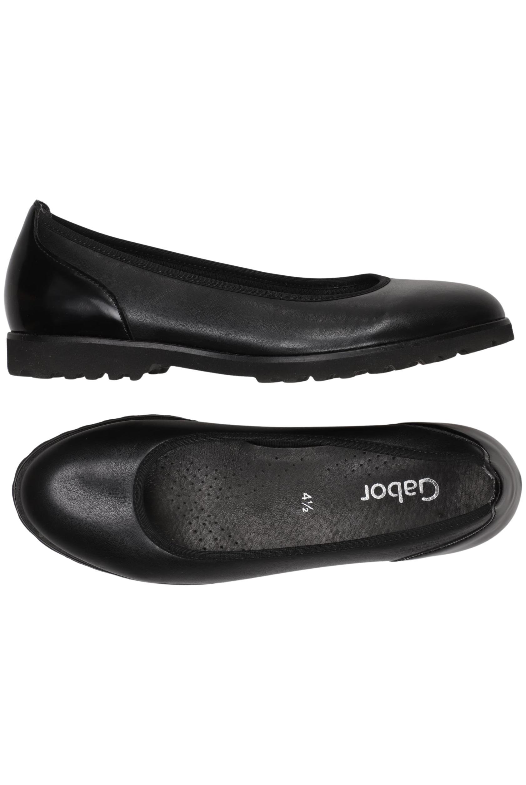 

Gabor Damen Ballerinas, schwarz, Gr. 4.5
