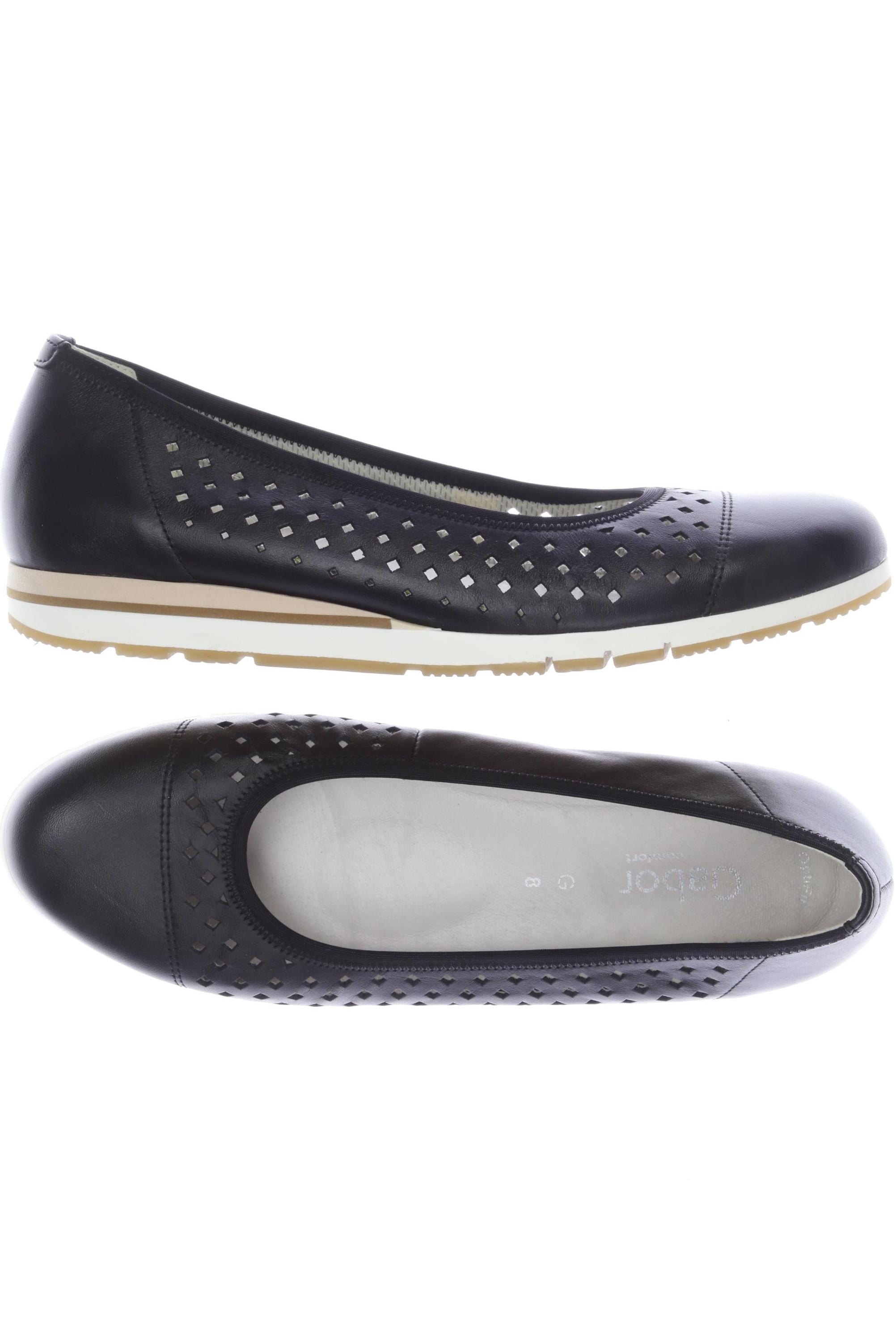 

Gabor Damen Ballerinas, schwarz, Gr. 8