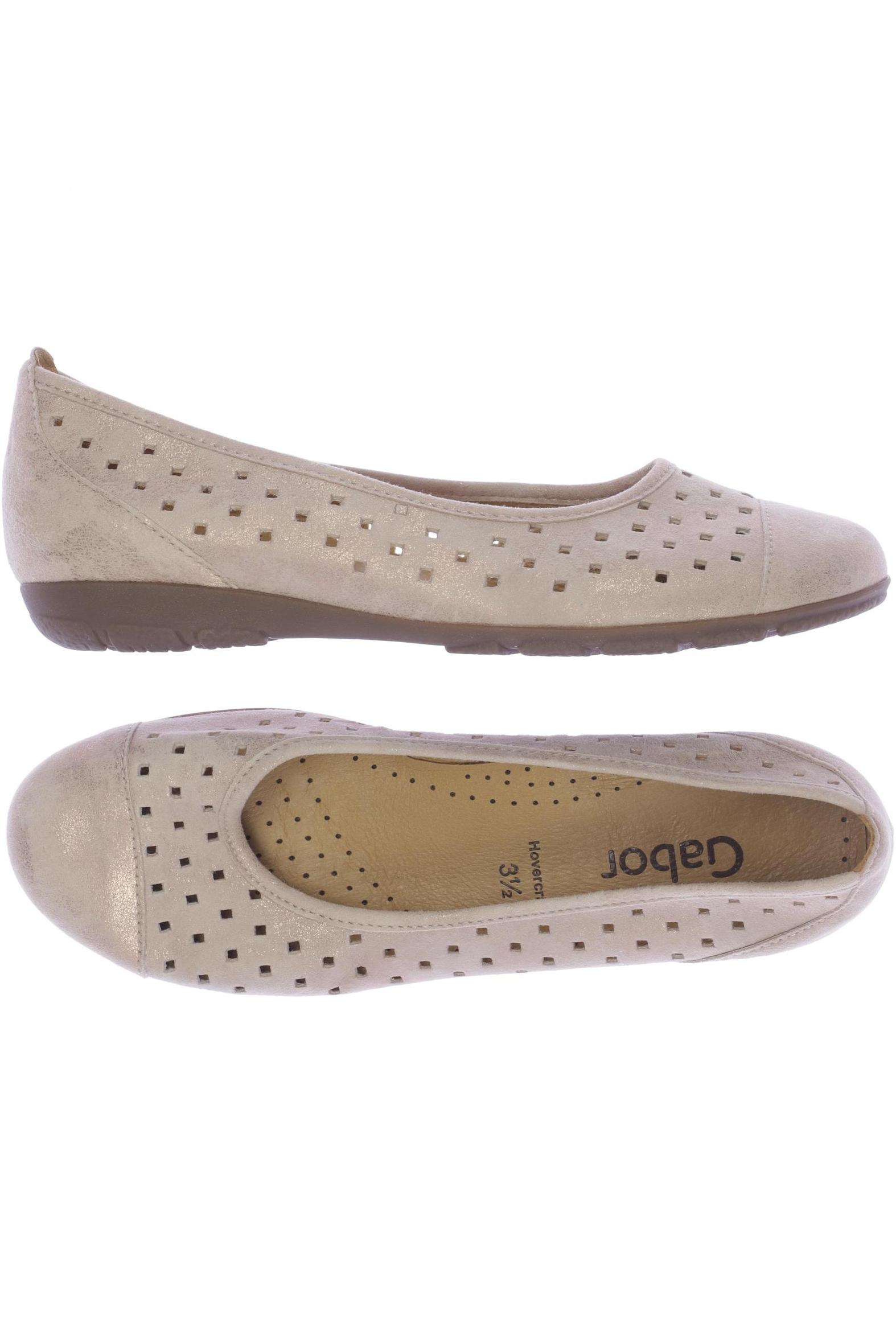 

Gabor Damen Ballerinas, beige, Gr. 3.5