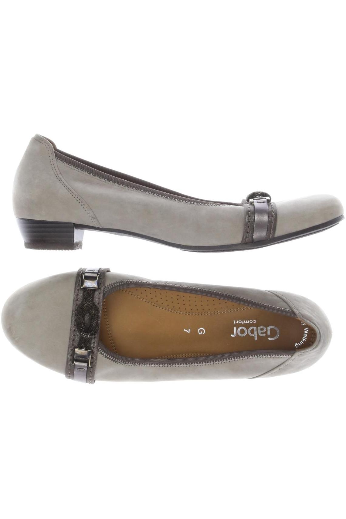

Gabor Damen Ballerinas, grau, Gr. 7