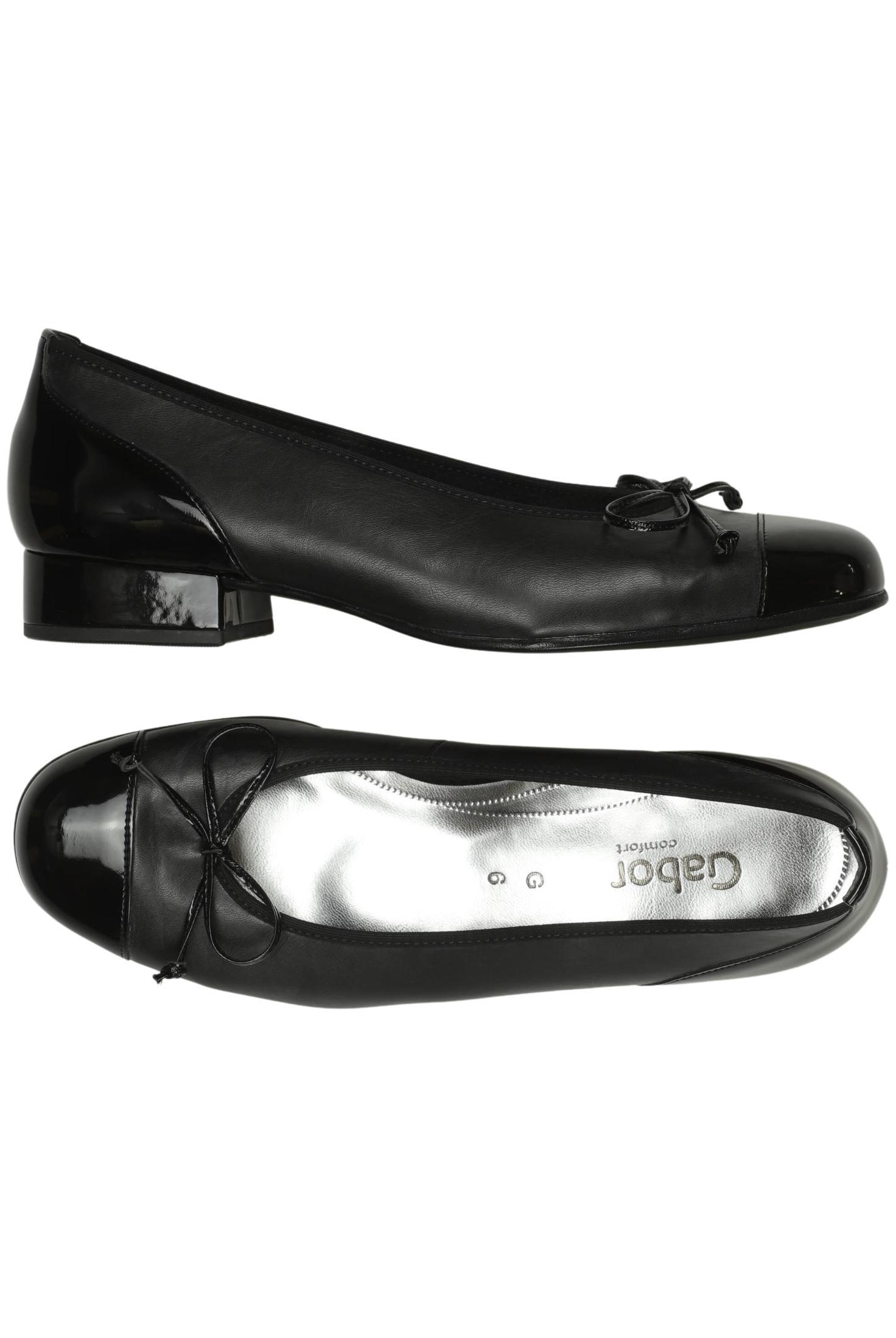 

Gabor Damen Ballerinas, schwarz, Gr. 6