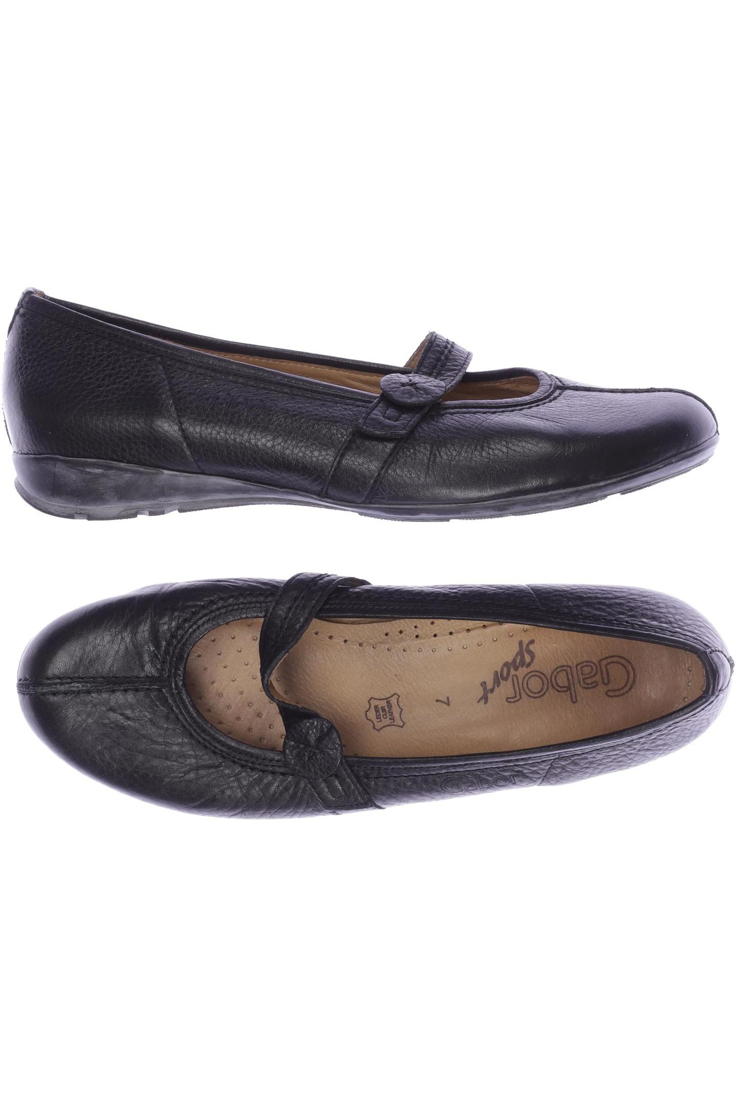 

Gabor Damen Ballerinas, schwarz, Gr. 7