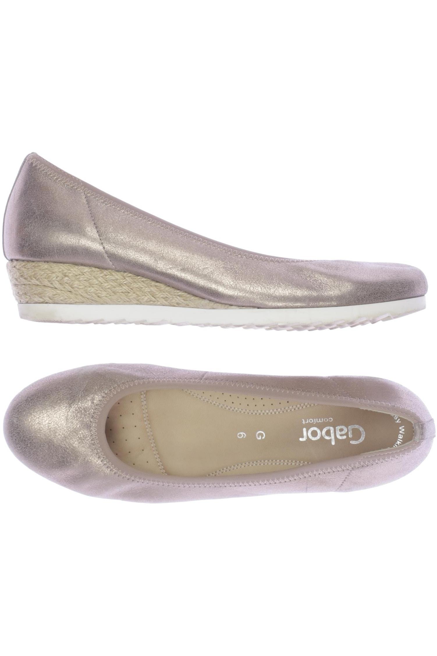 

Gabor Damen Ballerinas, gold, Gr. 6