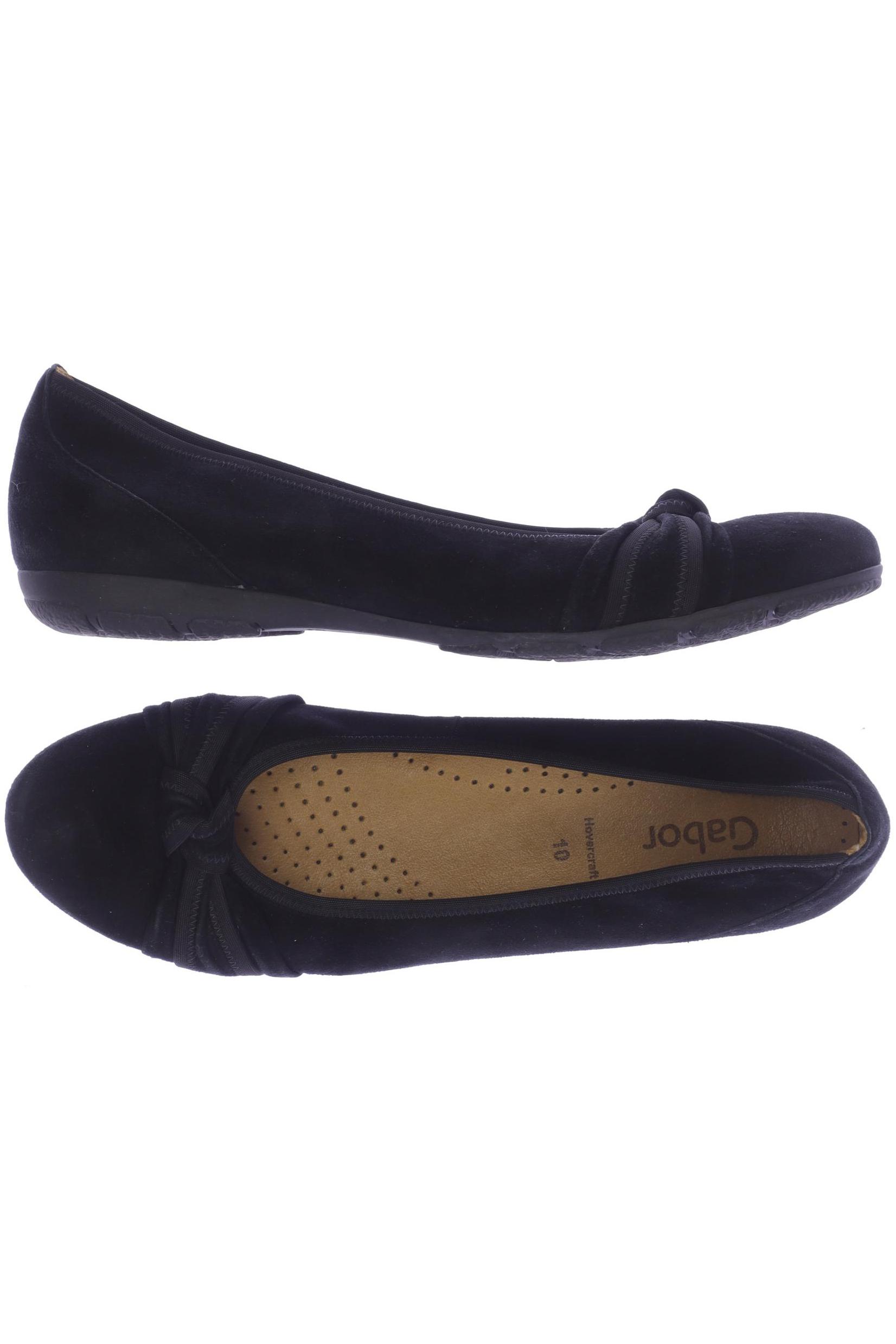 

Gabor Damen Ballerinas, schwarz, Gr. 10