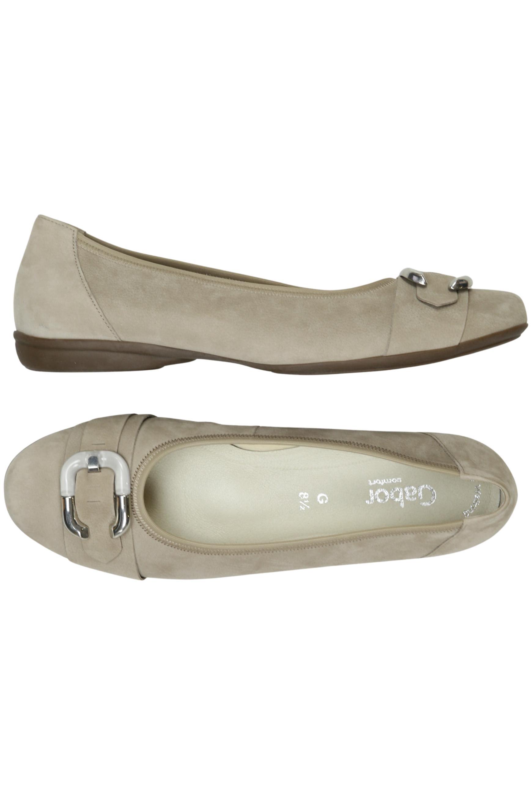 

Gabor Damen Ballerinas, beige, Gr. 8.5