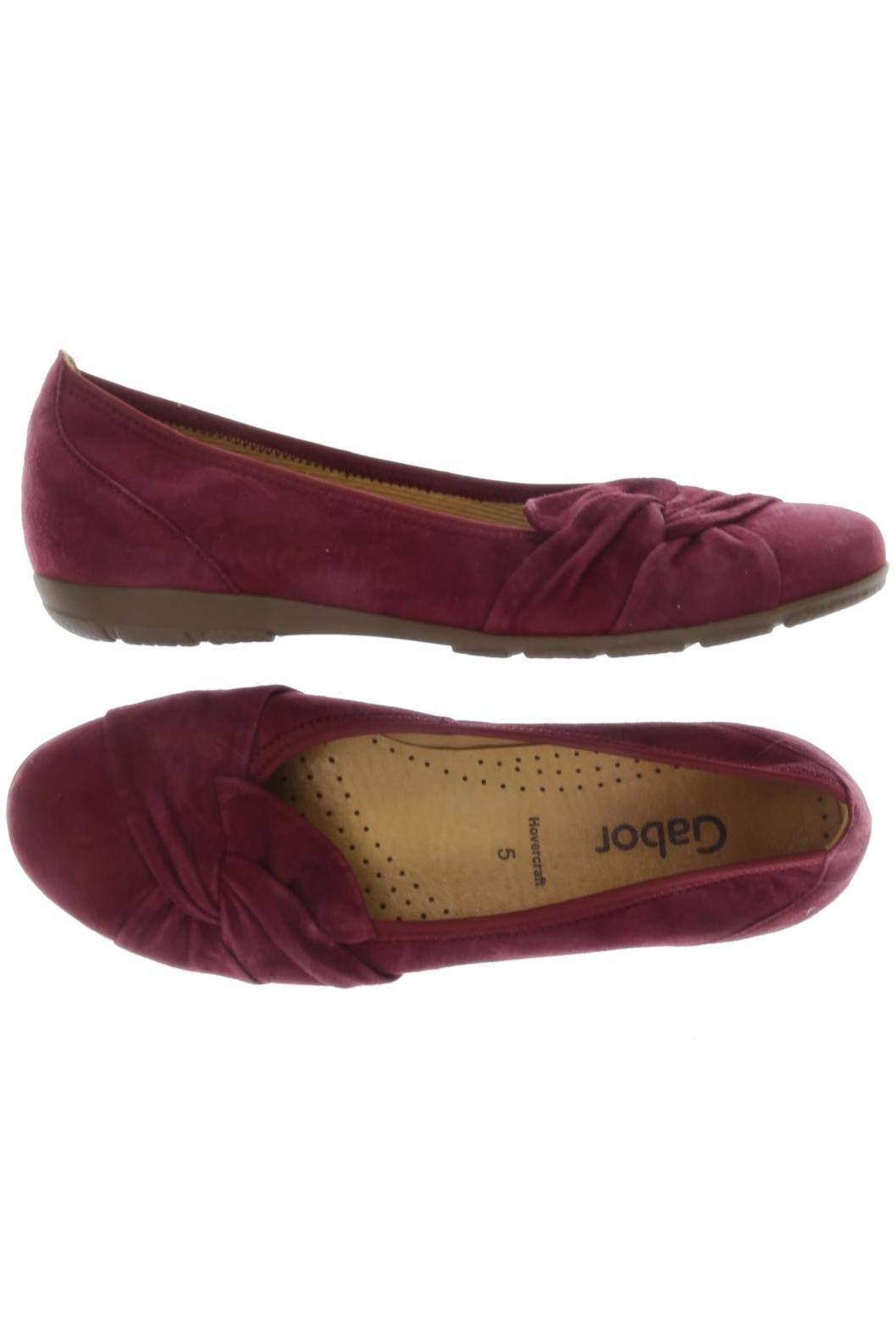 

Gabor Damen Ballerinas, bordeaux, Gr. 5