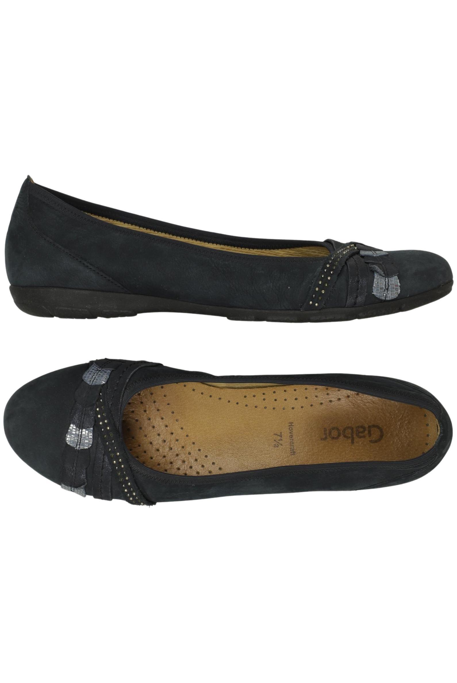 

Gabor Damen Ballerinas, marineblau, Gr. 7.5