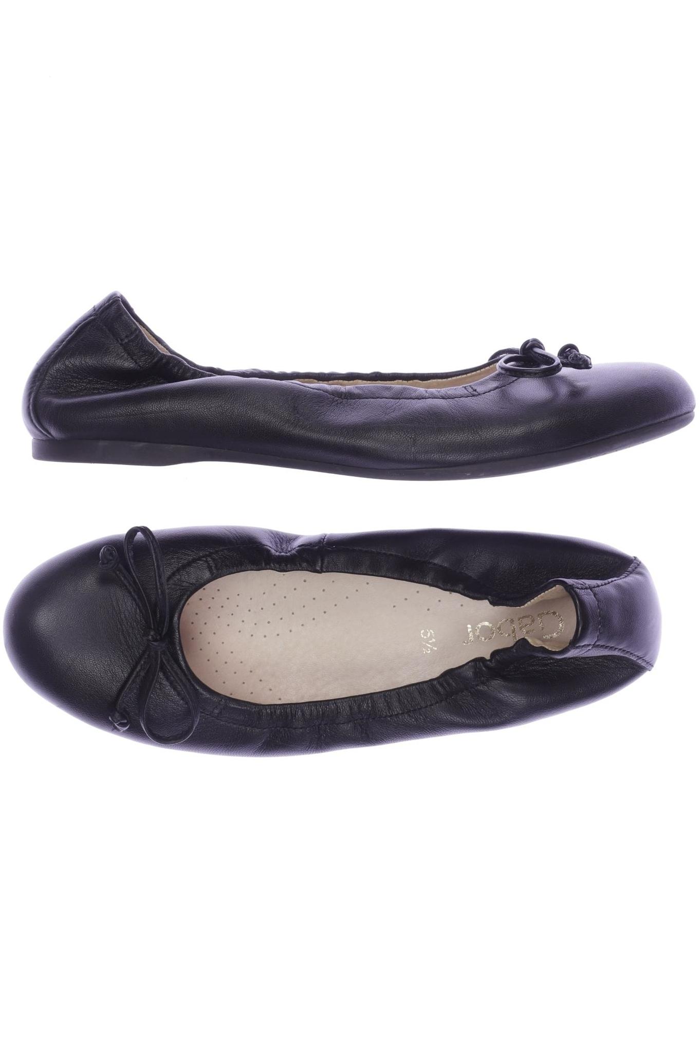 

Gabor Damen Ballerinas, schwarz, Gr. 5.5