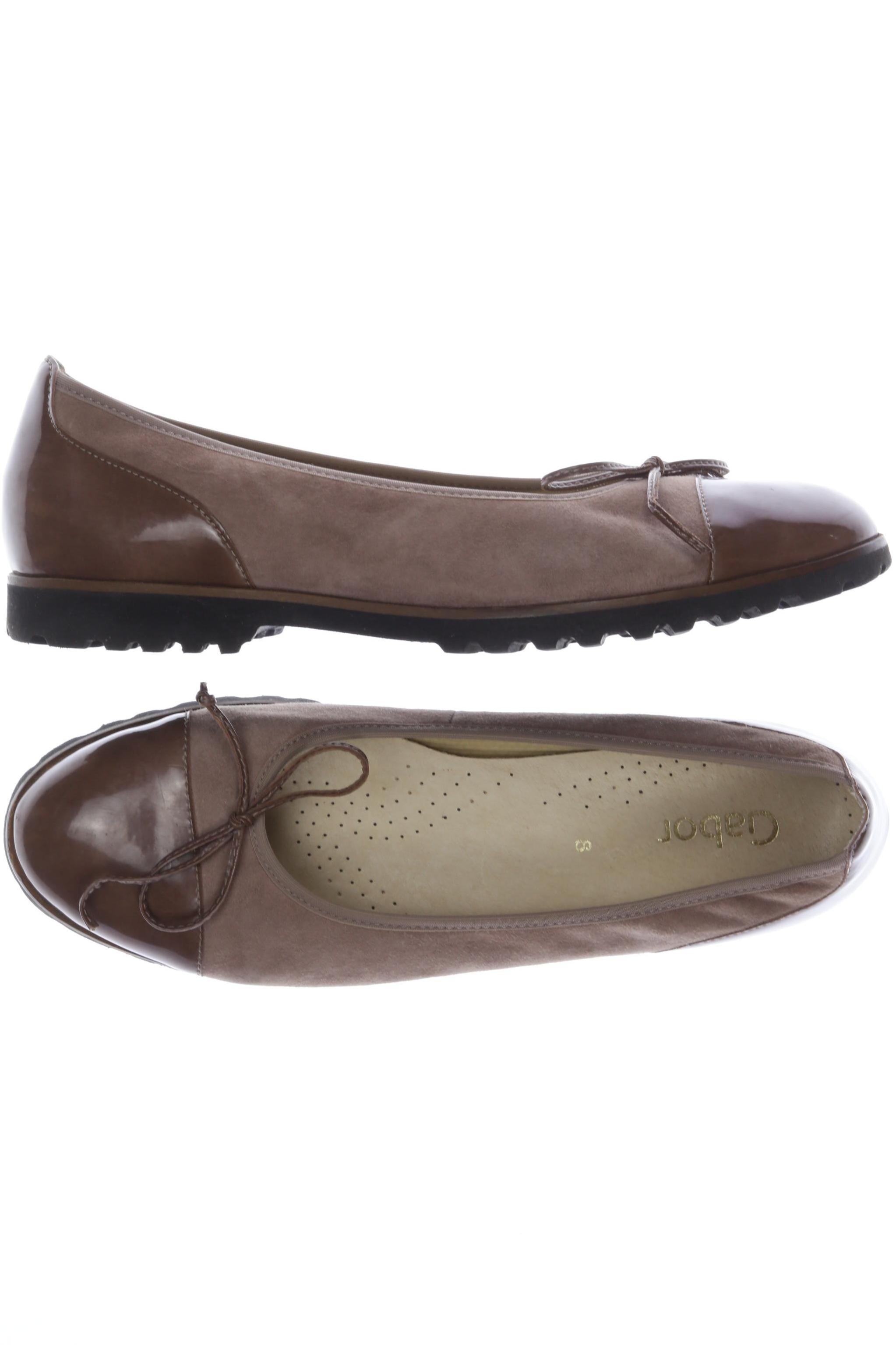 

Gabor Damen Ballerinas, beige, Gr. 8