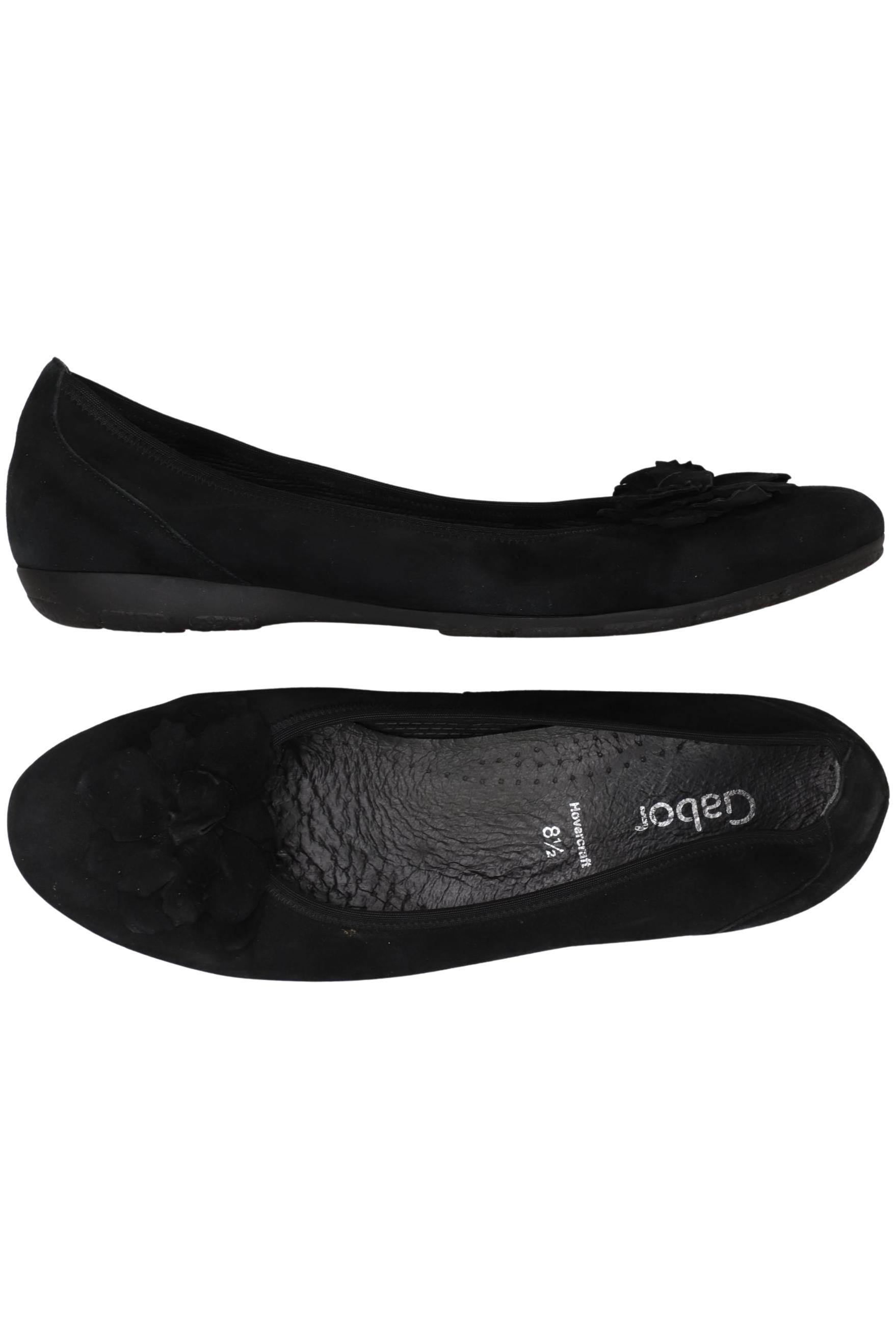 

Gabor Damen Ballerinas, schwarz, Gr. 8.5