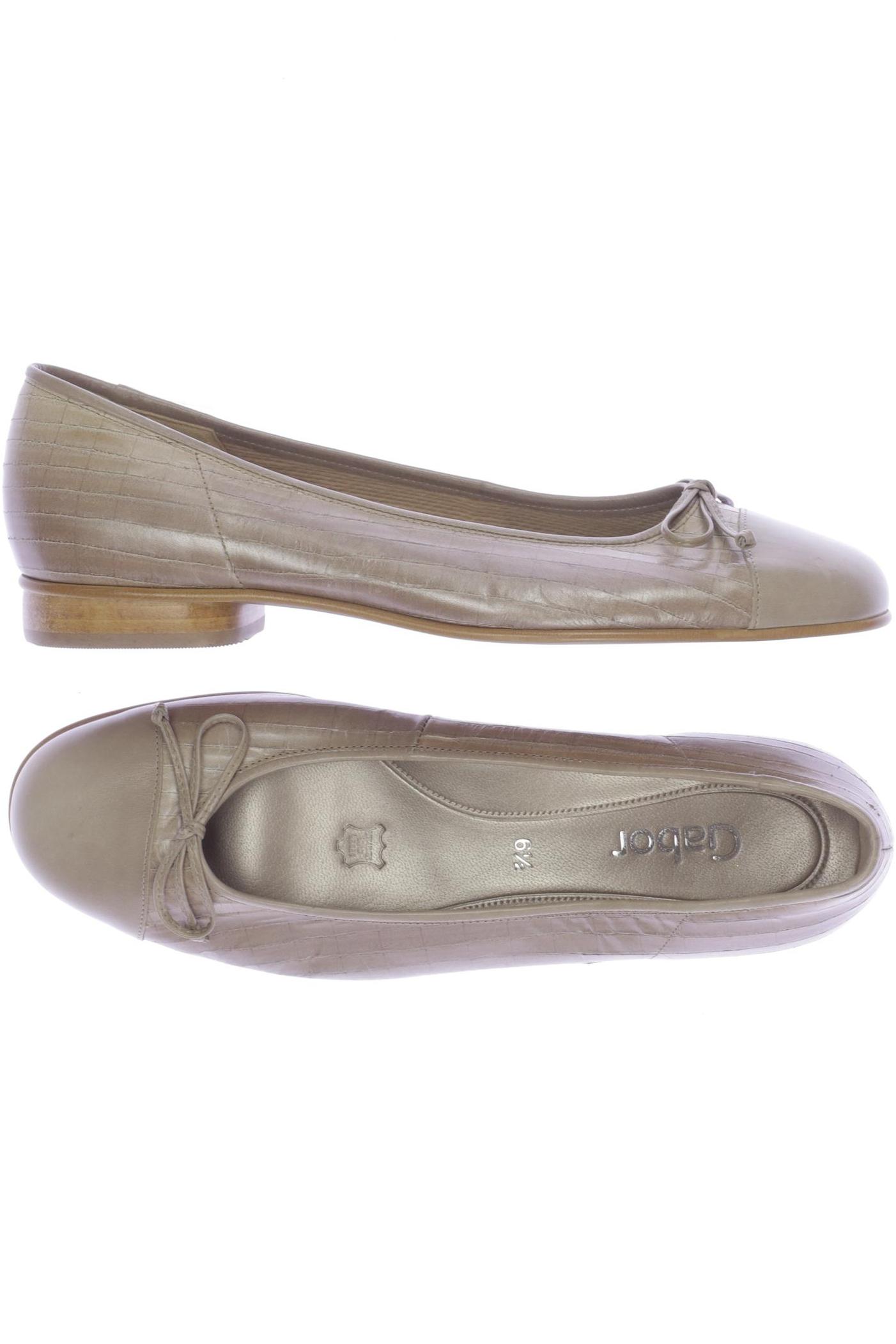 

Gabor Damen Ballerinas, beige, Gr. 6.5
