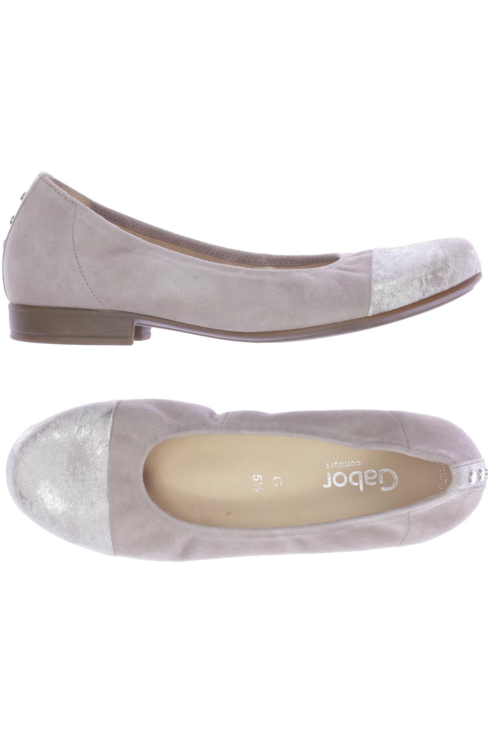 

Gabor Damen Ballerinas, grau, Gr. 5.5