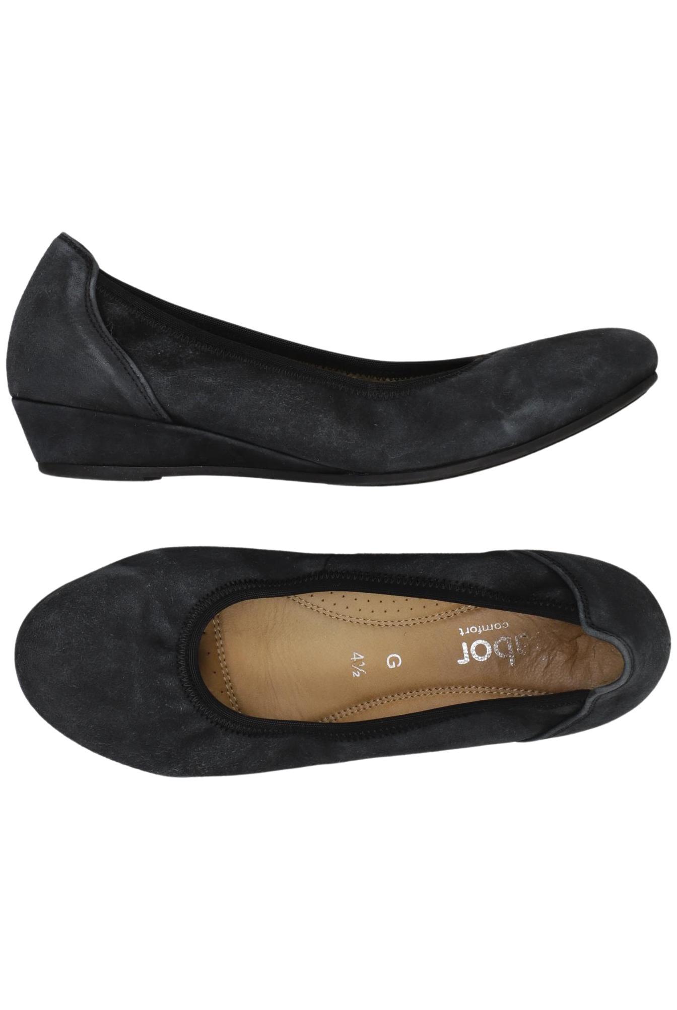 

Gabor Damen Ballerinas, schwarz, Gr. 4.5
