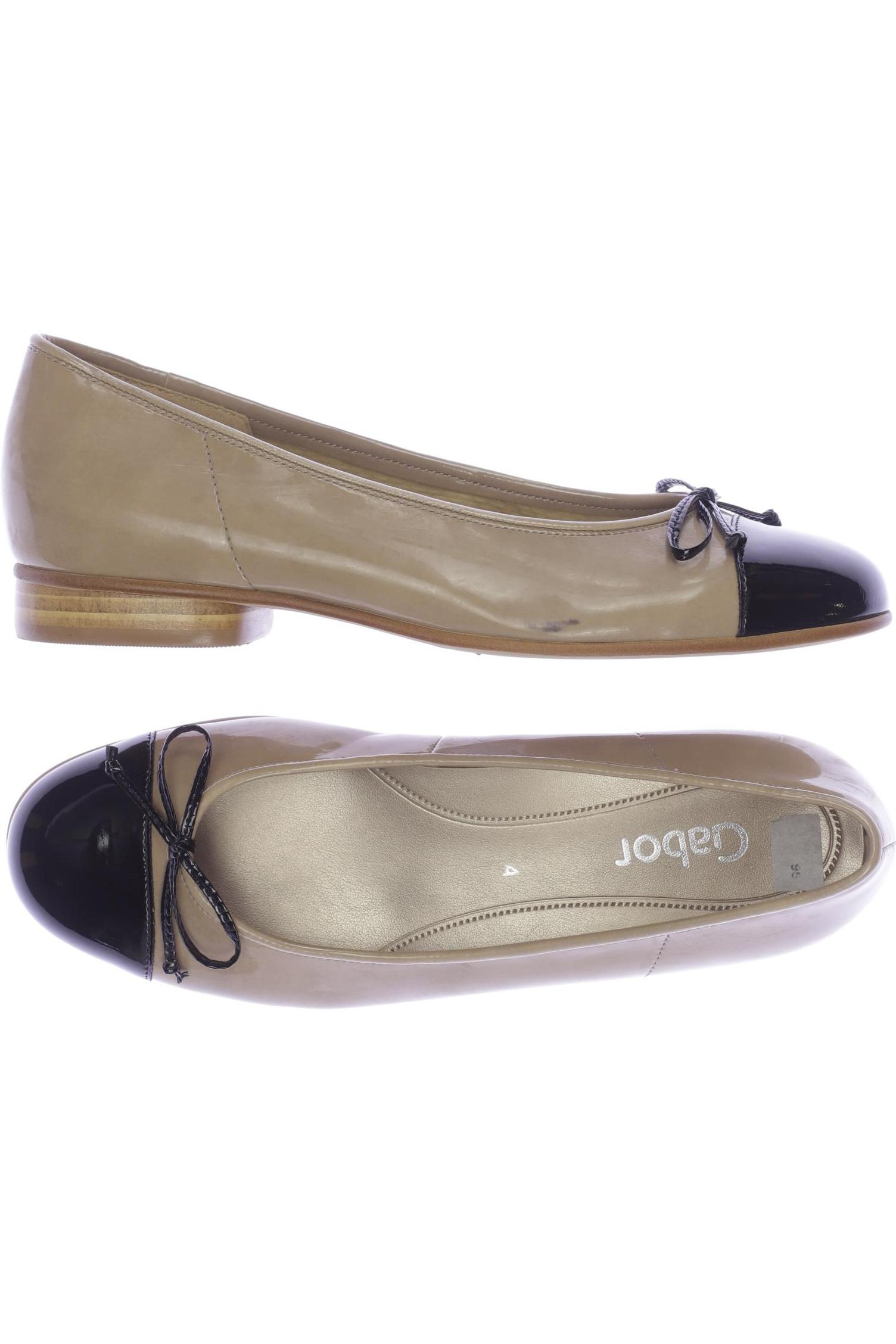 

Gabor Damen Ballerinas, beige, Gr. 4