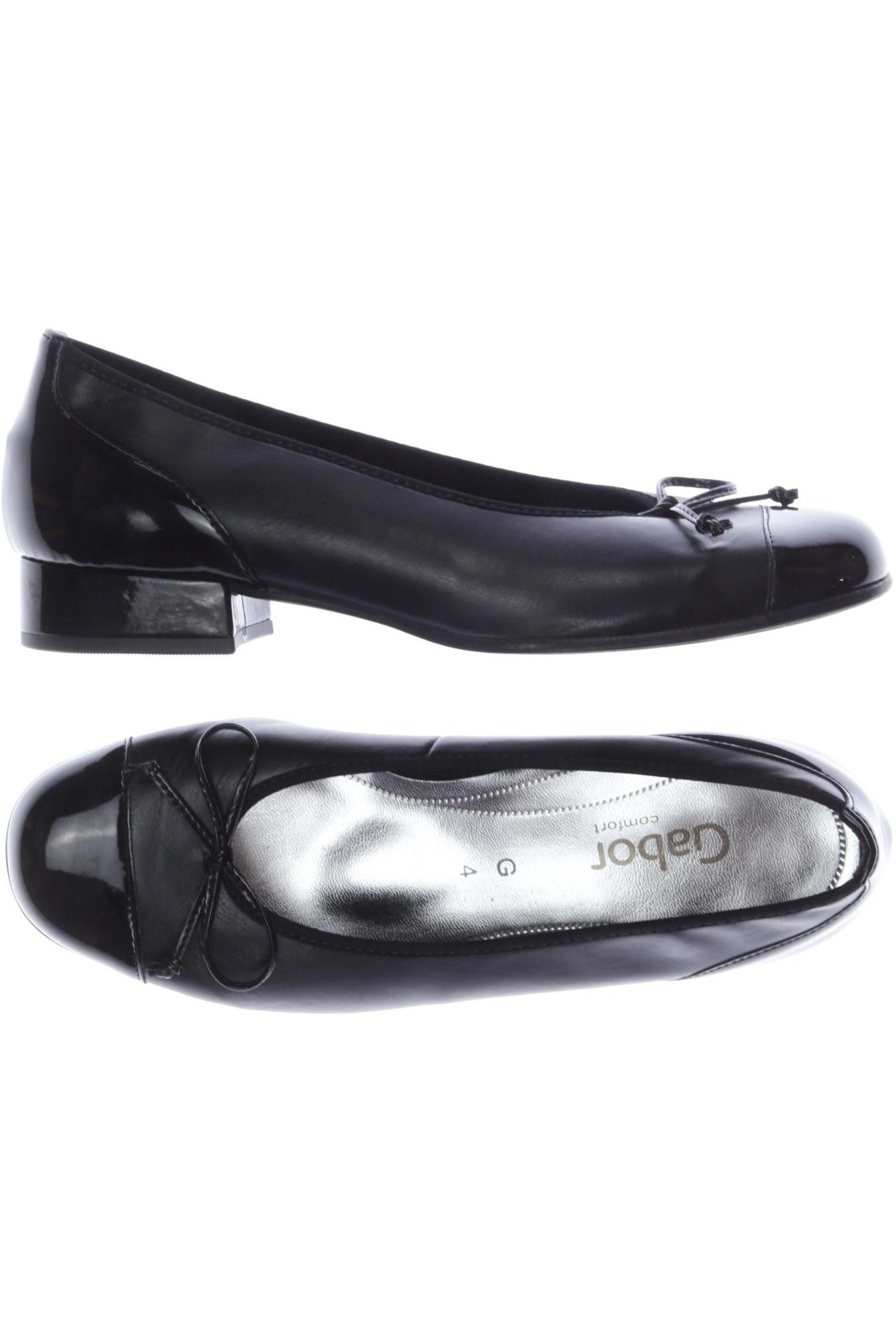 

Gabor Damen Ballerinas, schwarz, Gr. 4