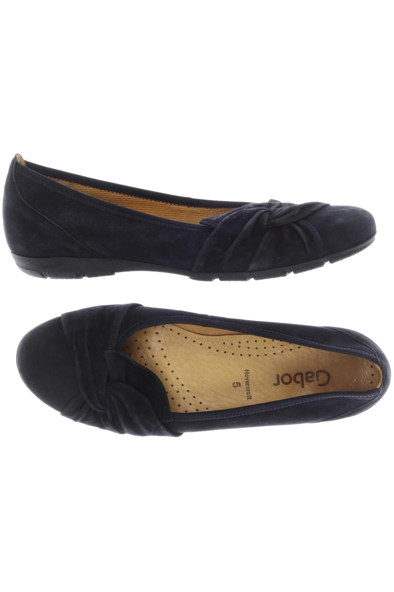 

Gabor Damen Ballerinas, marineblau, Gr. 5
