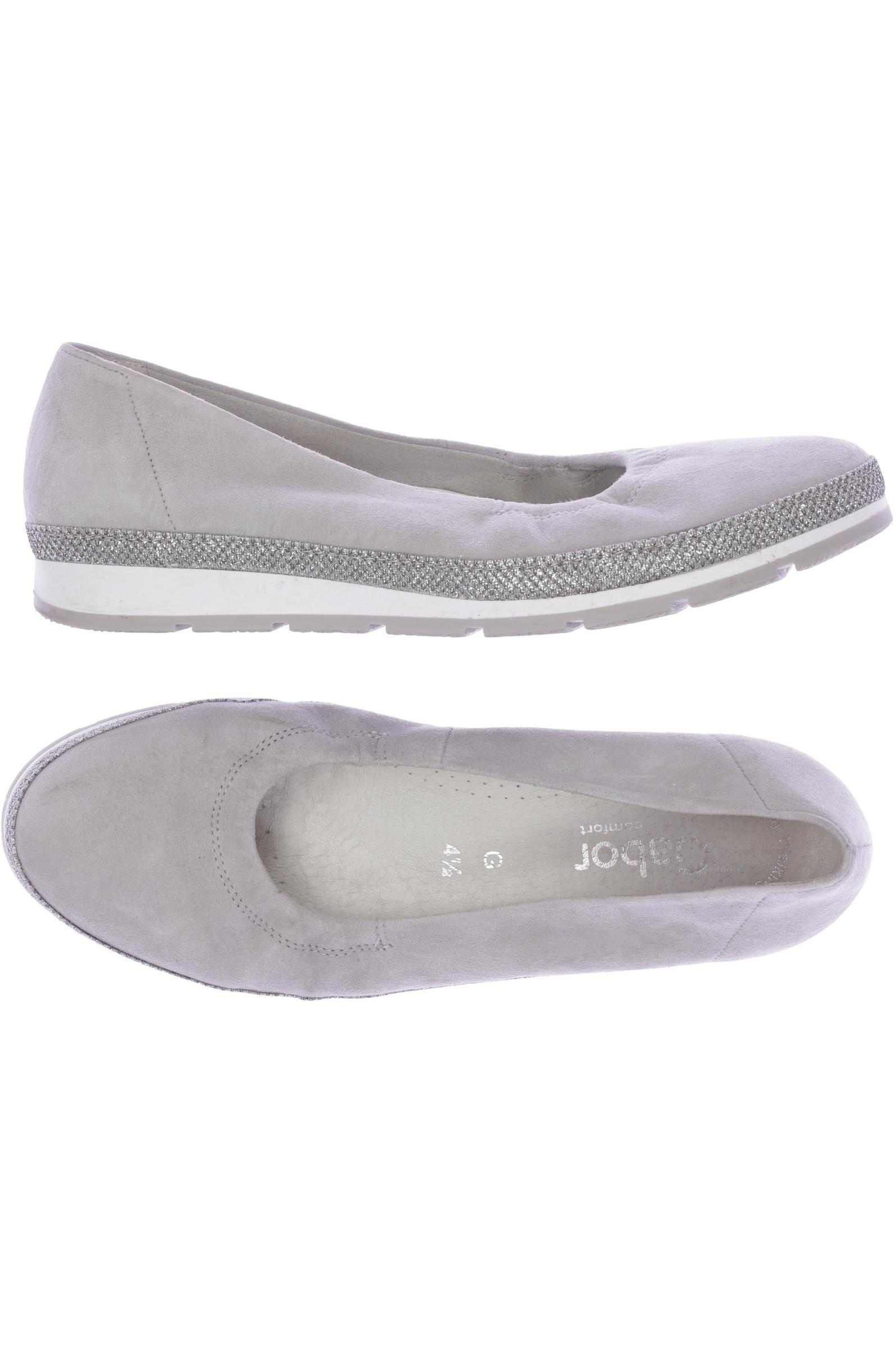 

Gabor Damen Ballerinas, grau, Gr. 4.5