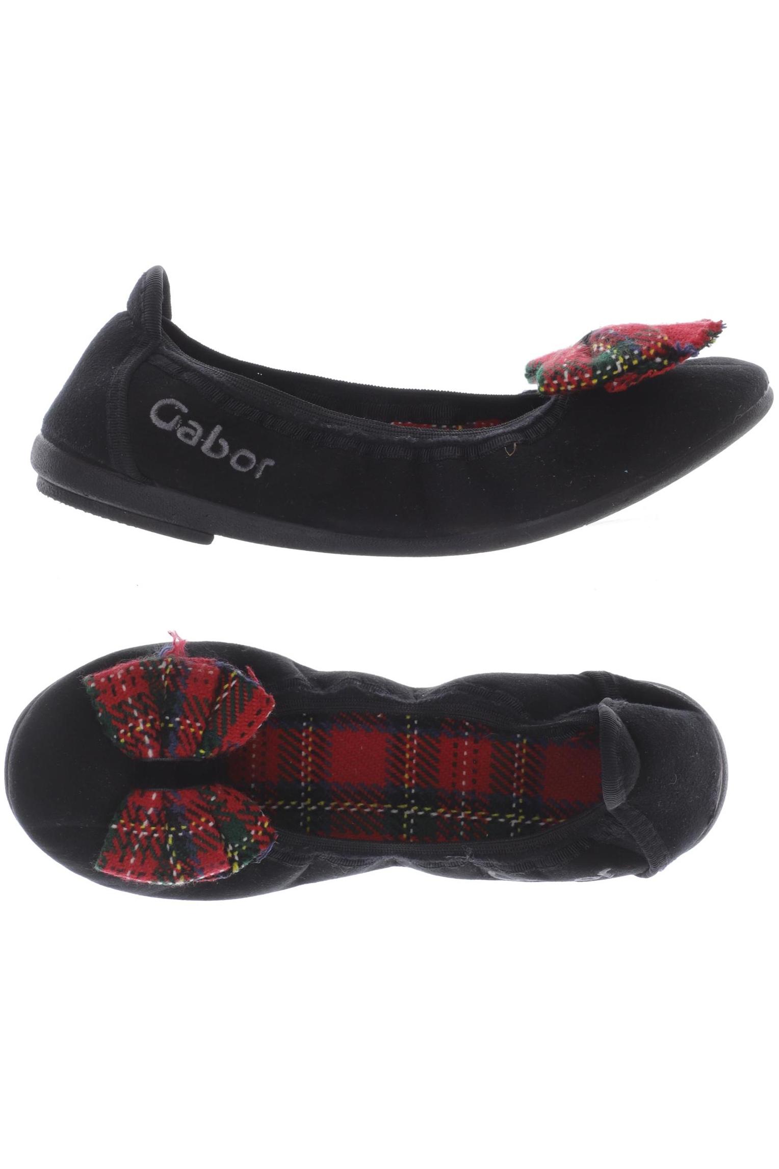 

Gabor Damen Ballerinas, schwarz