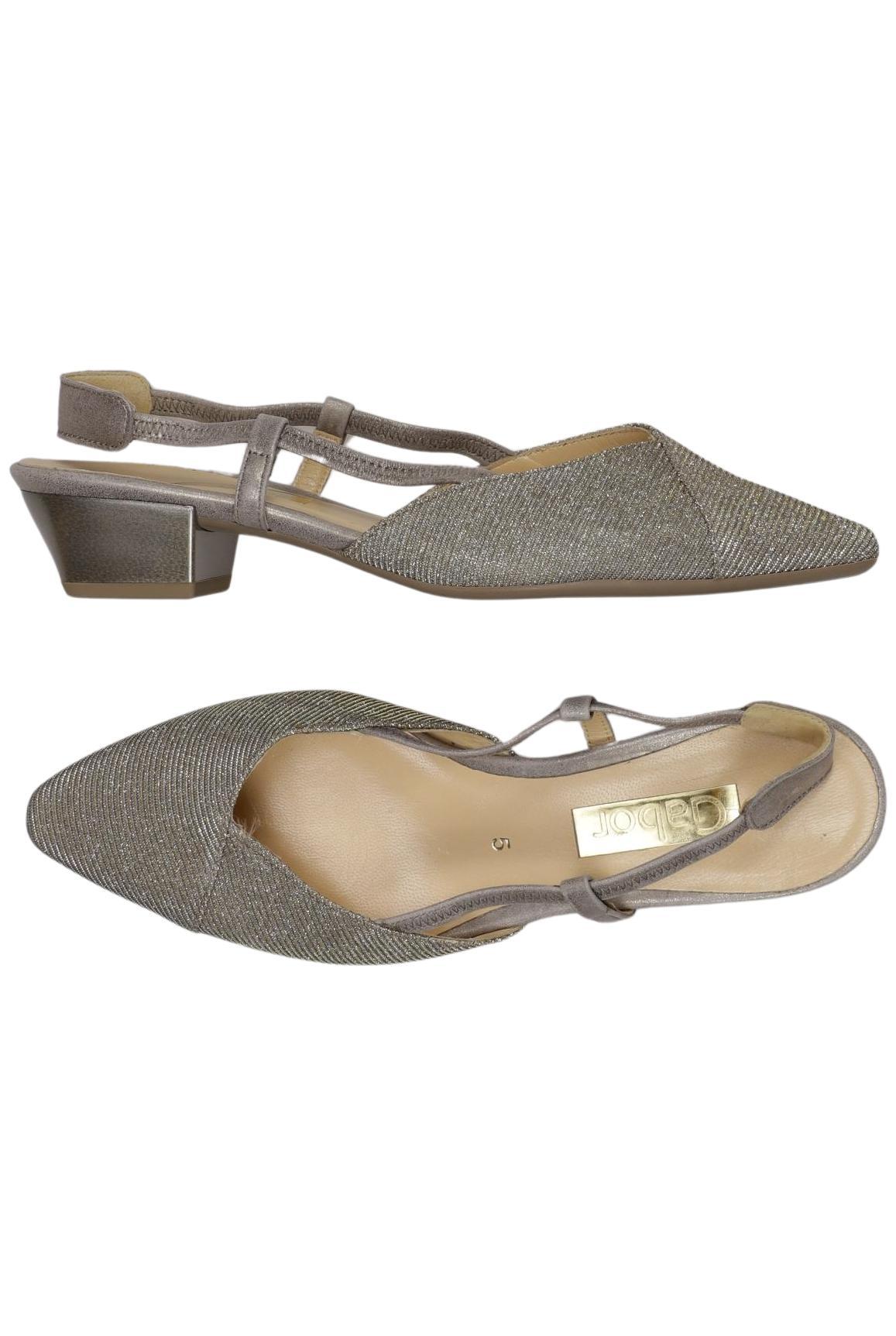

Gabor Damen Ballerinas, silber, Gr. 5