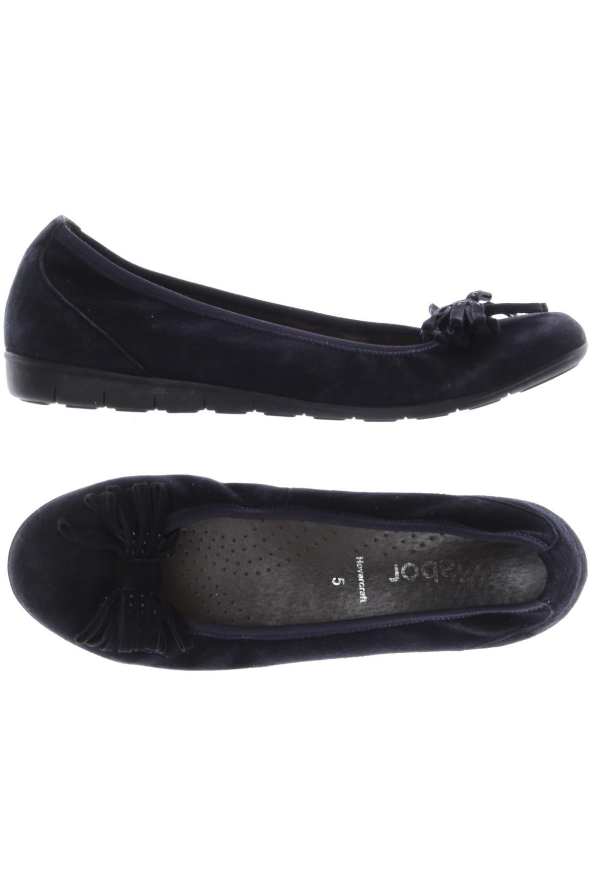 

Gabor Damen Ballerinas, schwarz, Gr. 5