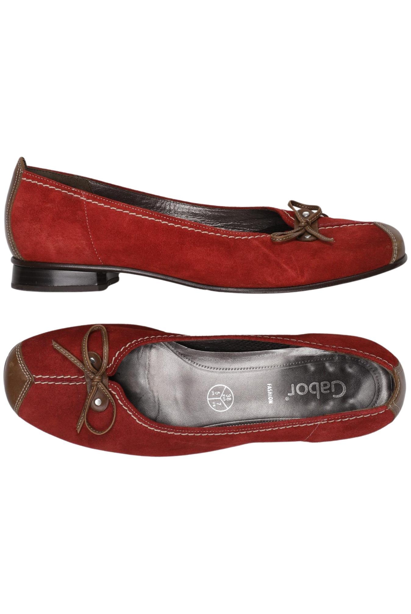 

Gabor Damen Ballerinas, rot, Gr. 38