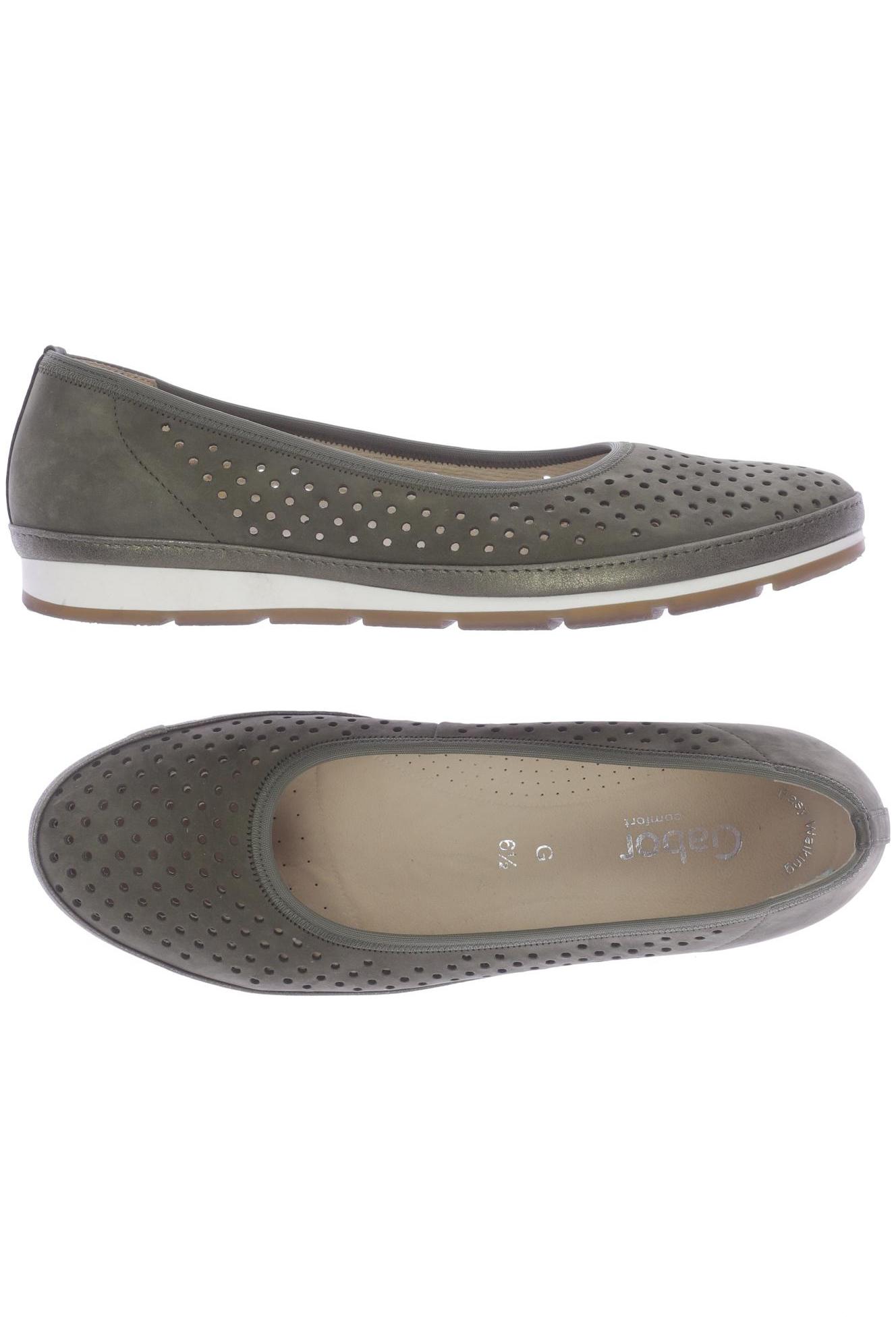 

Gabor Damen Ballerinas, grün, Gr. 6.5
