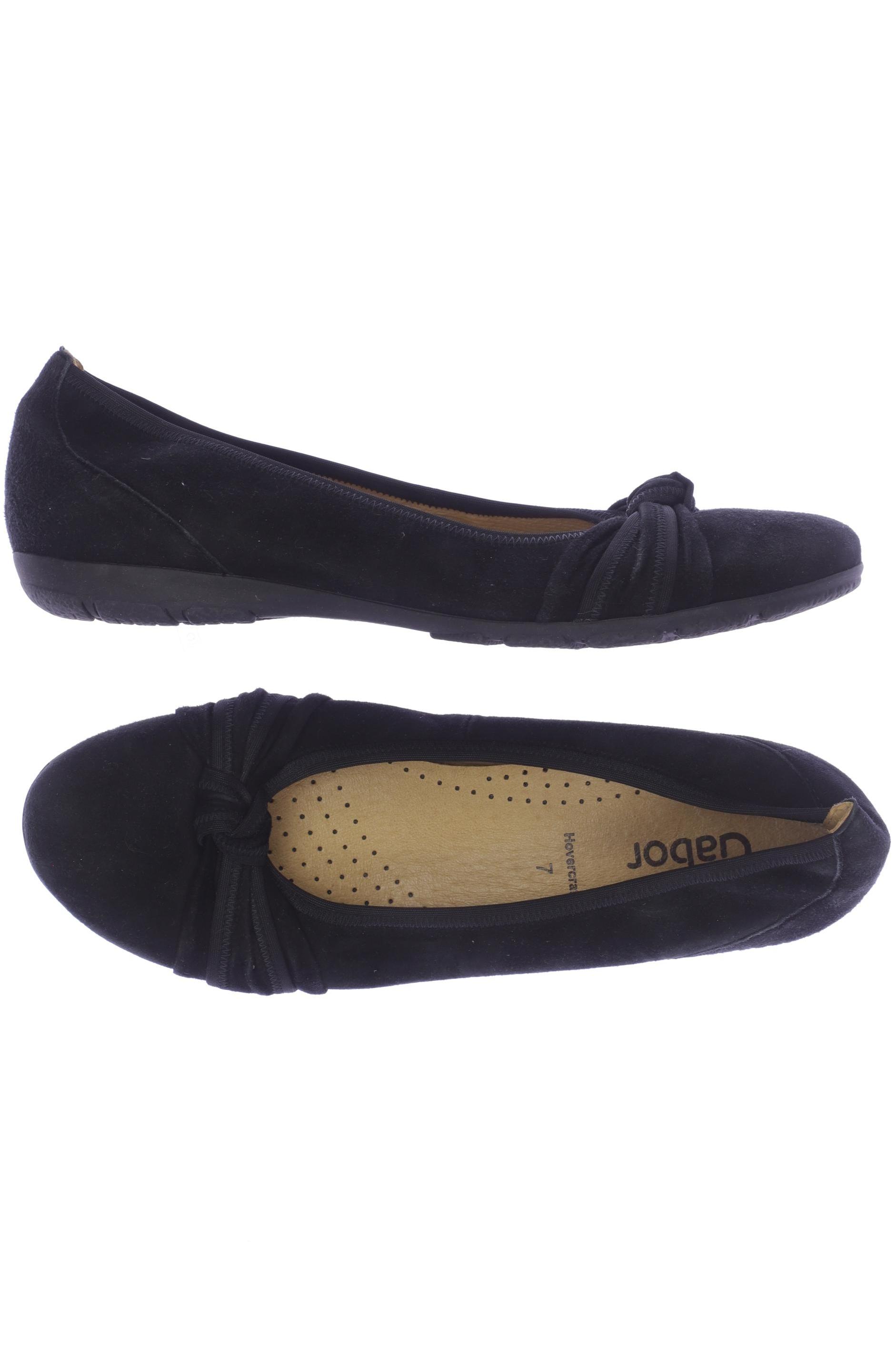 

Gabor Damen Ballerinas, schwarz, Gr. 7