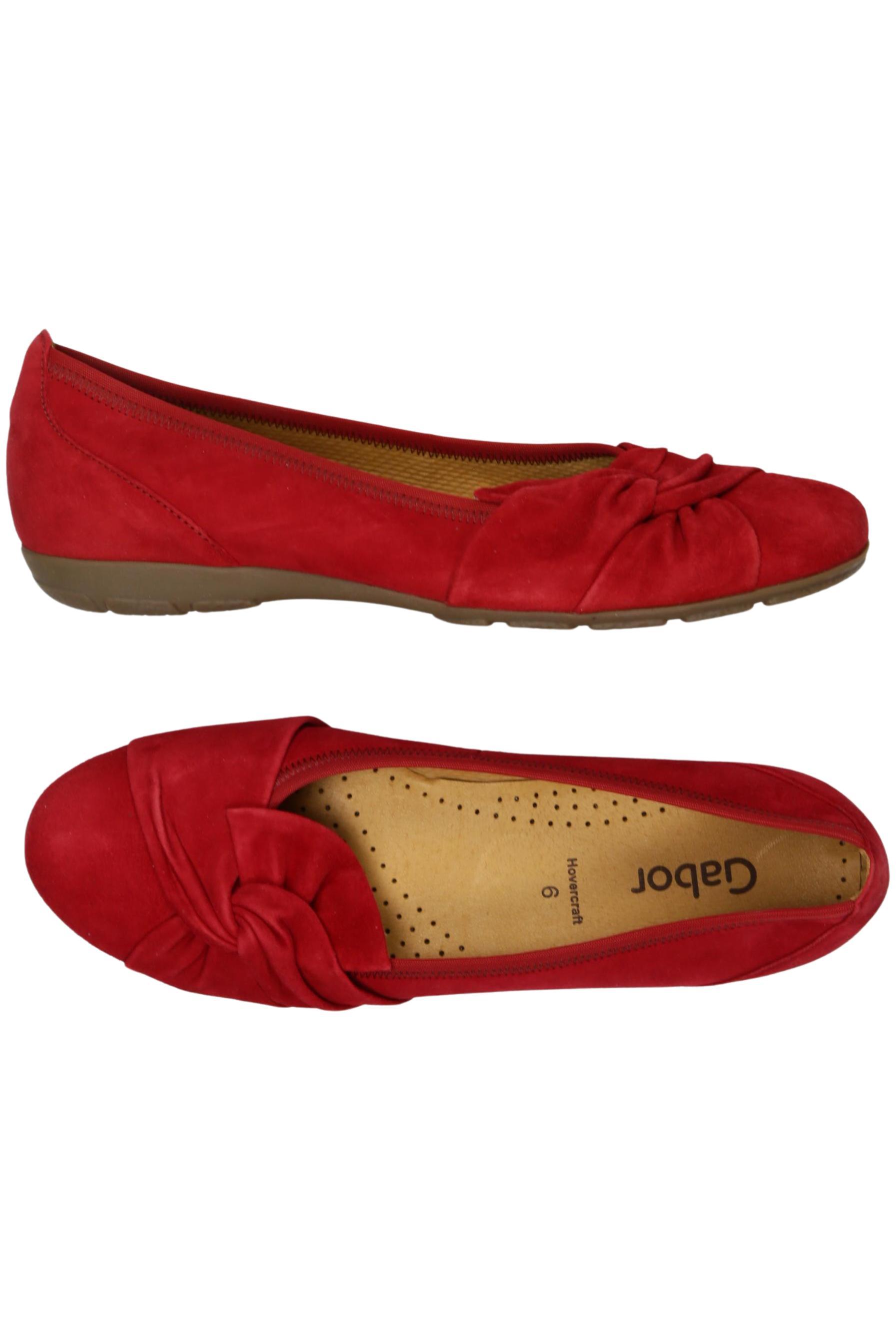 

Gabor Damen Ballerinas, rot, Gr. 6