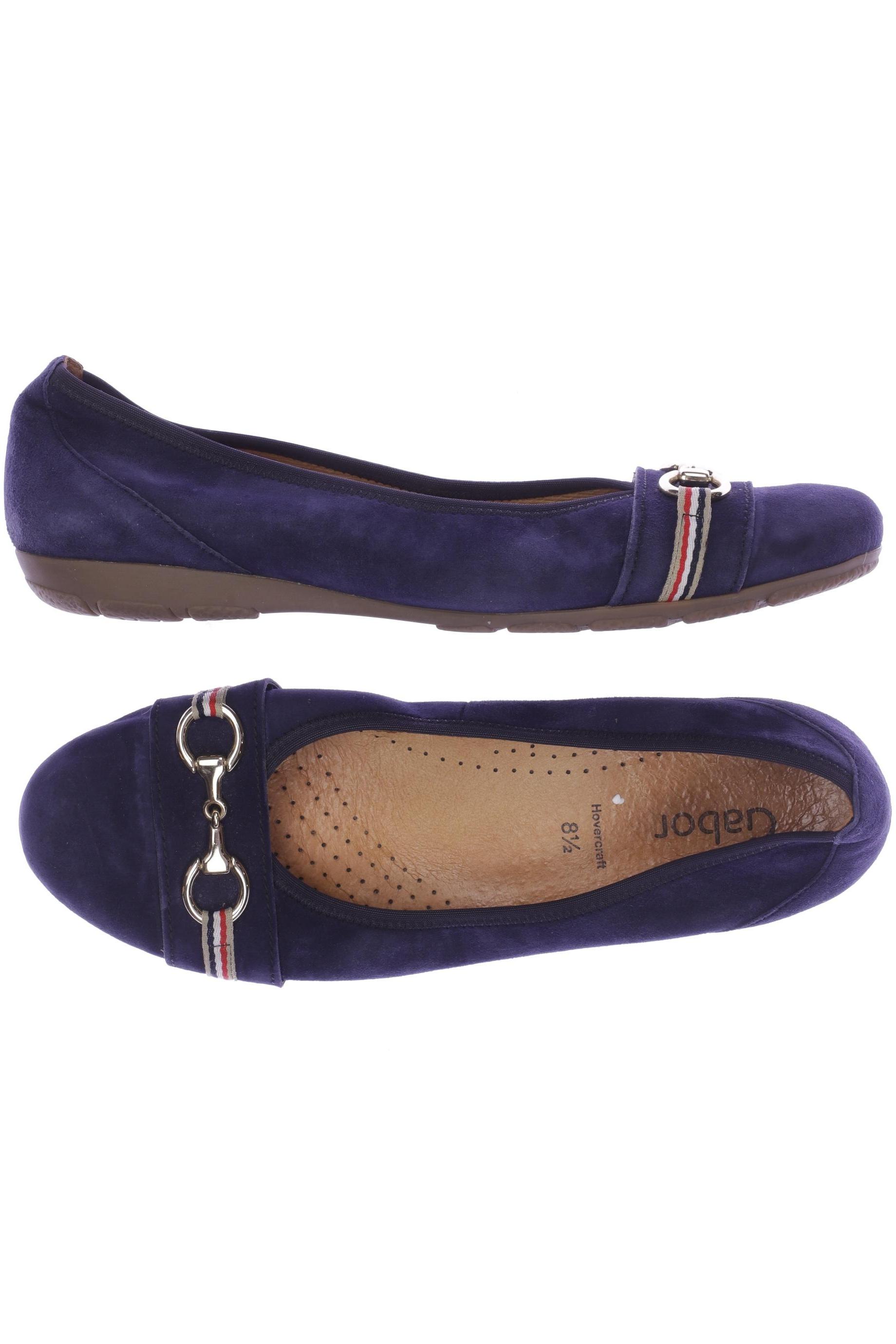 

Gabor Damen Ballerinas, marineblau, Gr. 8.5