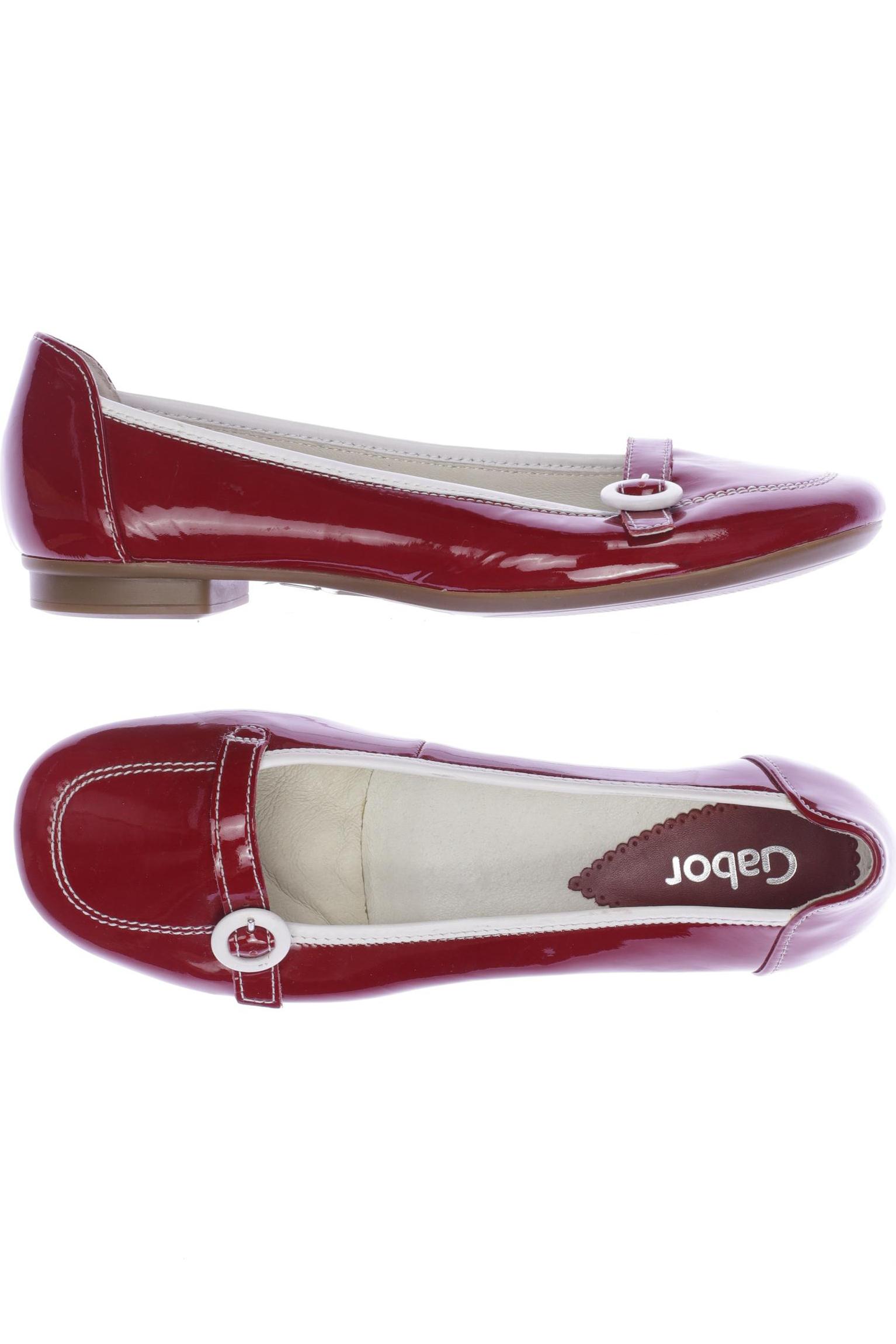 

Gabor Damen Ballerinas, rot, Gr. 5