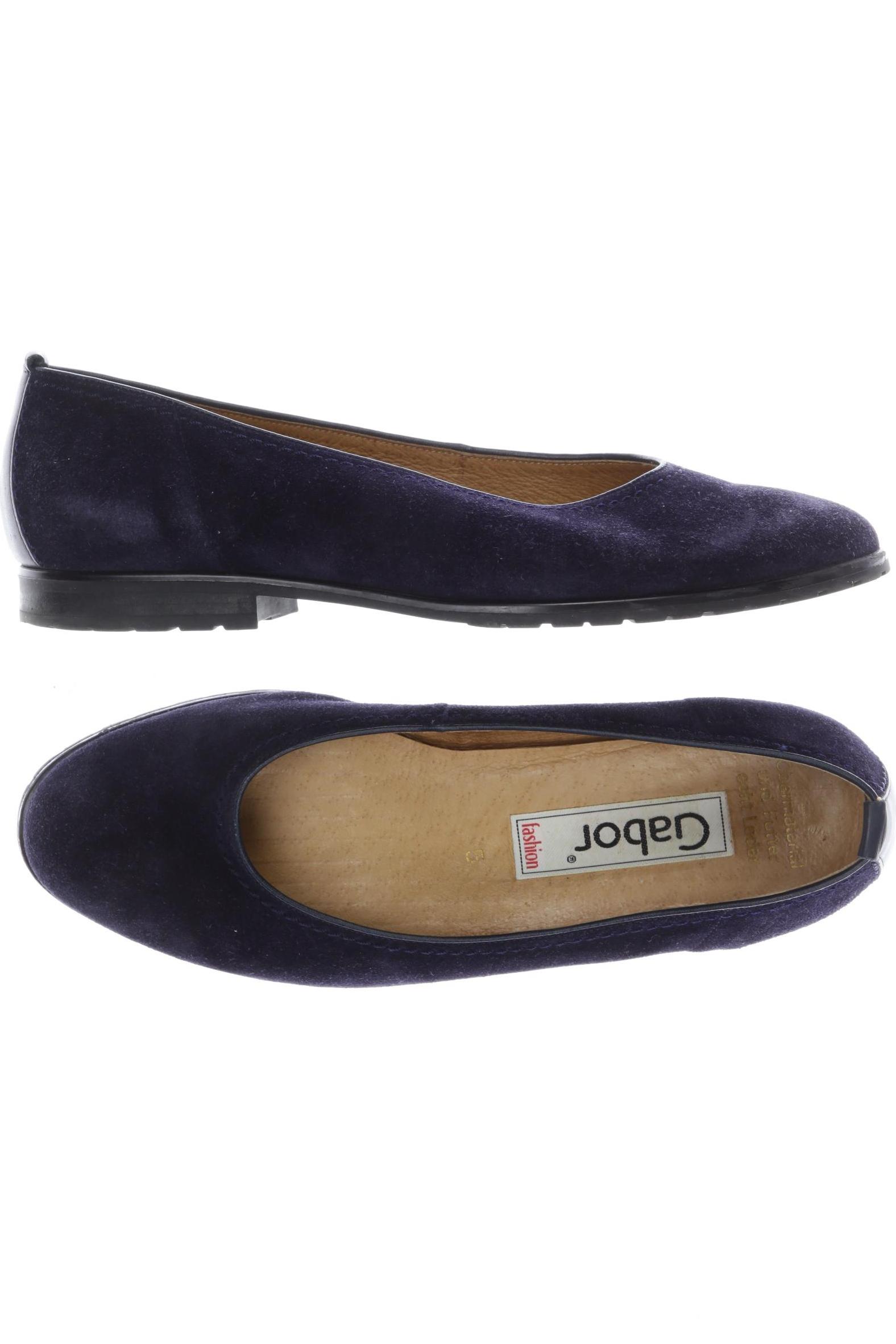 

Gabor Damen Ballerinas, marineblau, Gr. 5