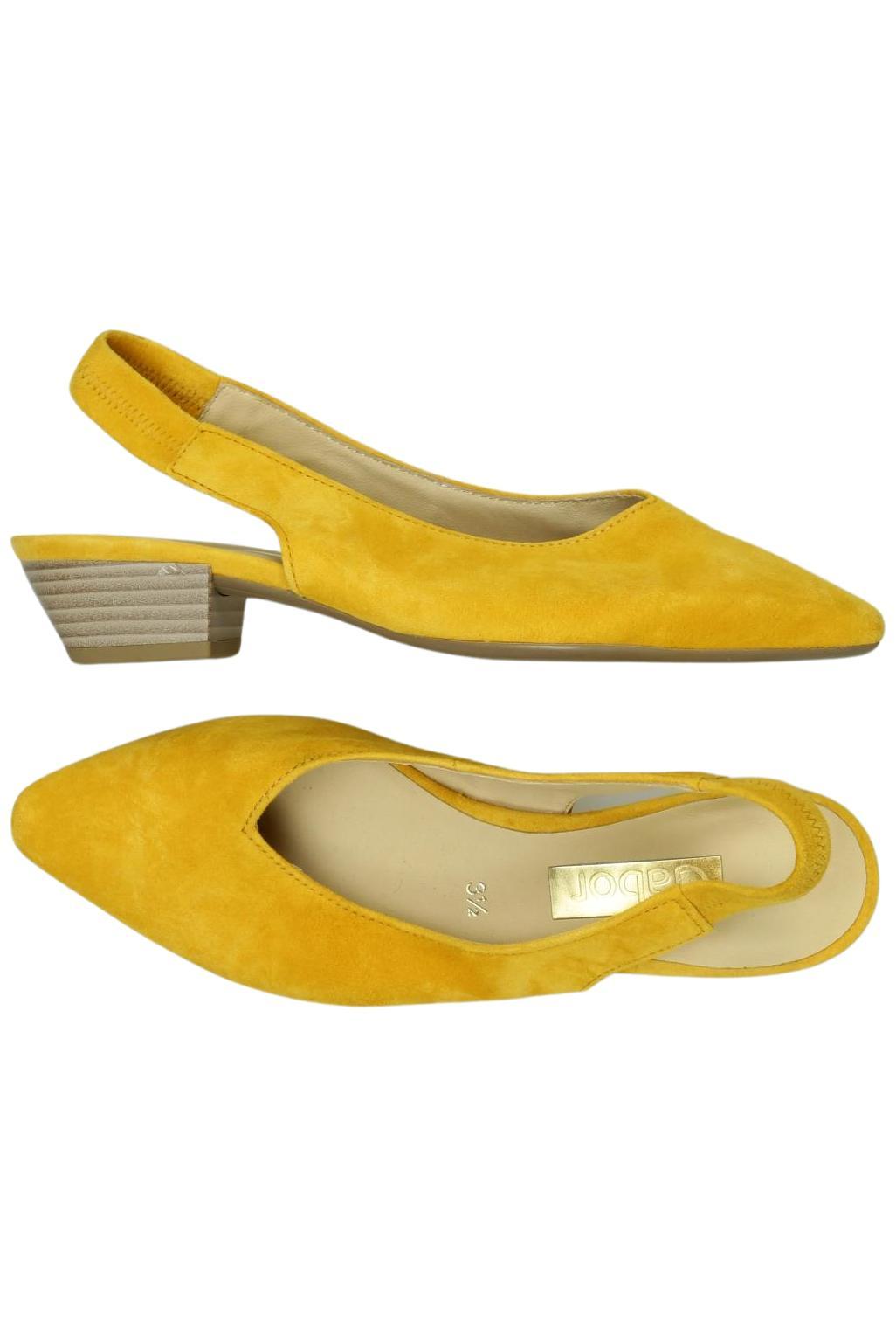 

Gabor Damen Ballerinas, gelb, Gr. 3.5